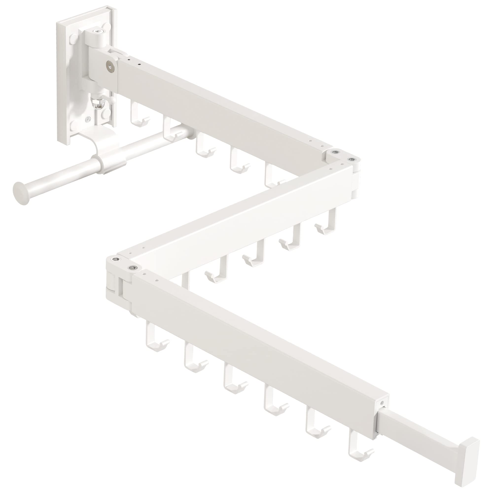 Wall Mounted Clothes Hanger Rack