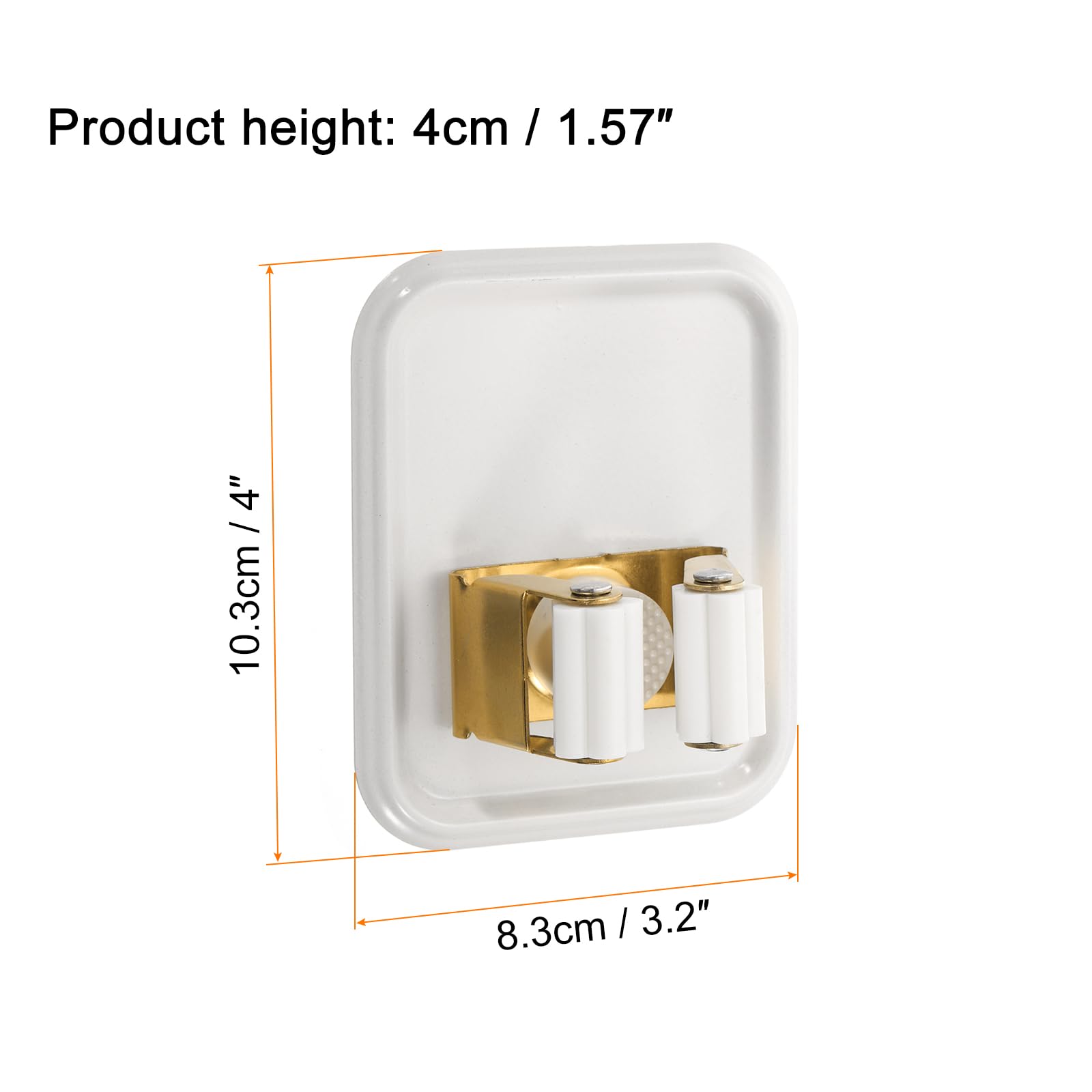 4pcs Mop Broom Holder Wall Mount
