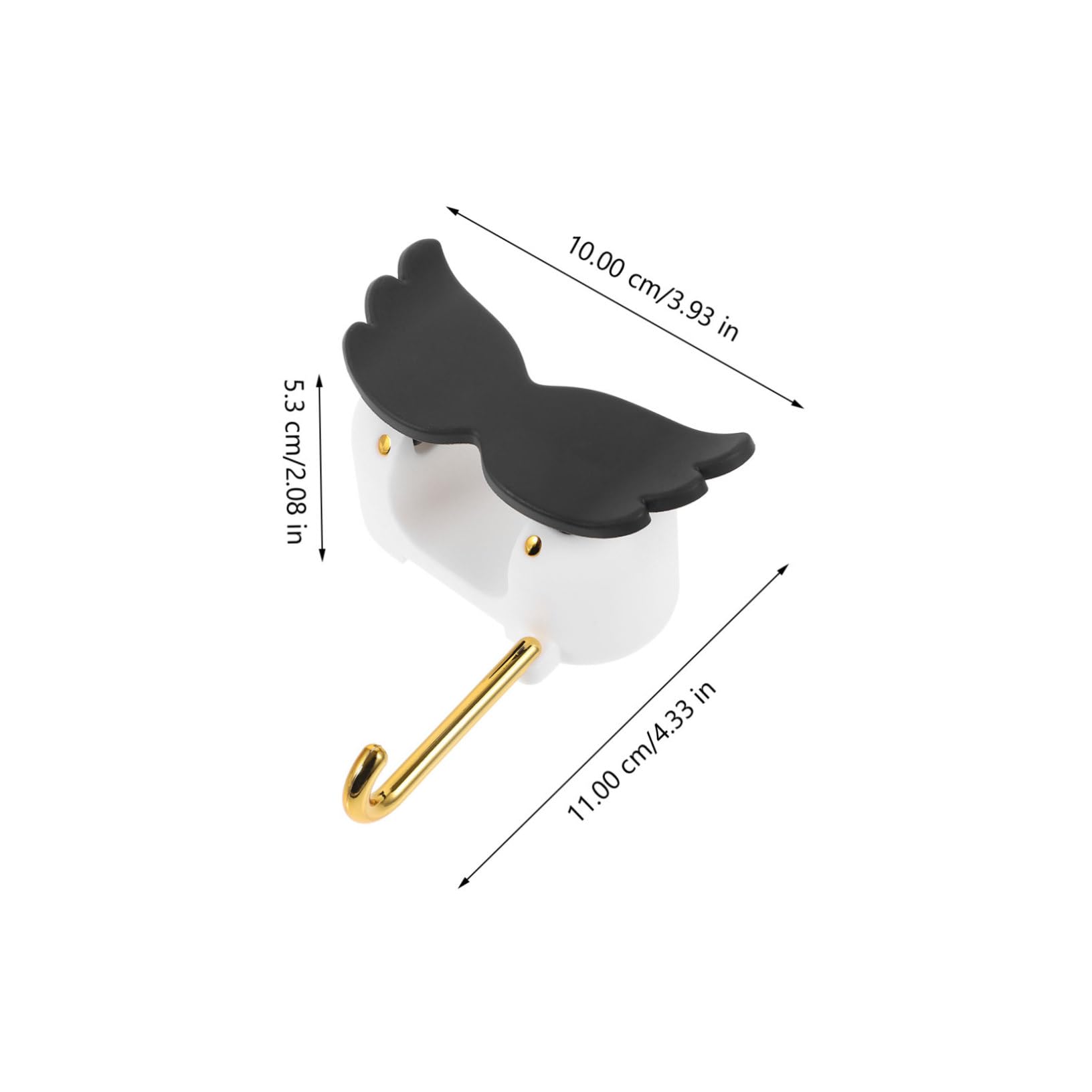 Mop Holder Wall Mount Punch Broom Gripper Hook Self