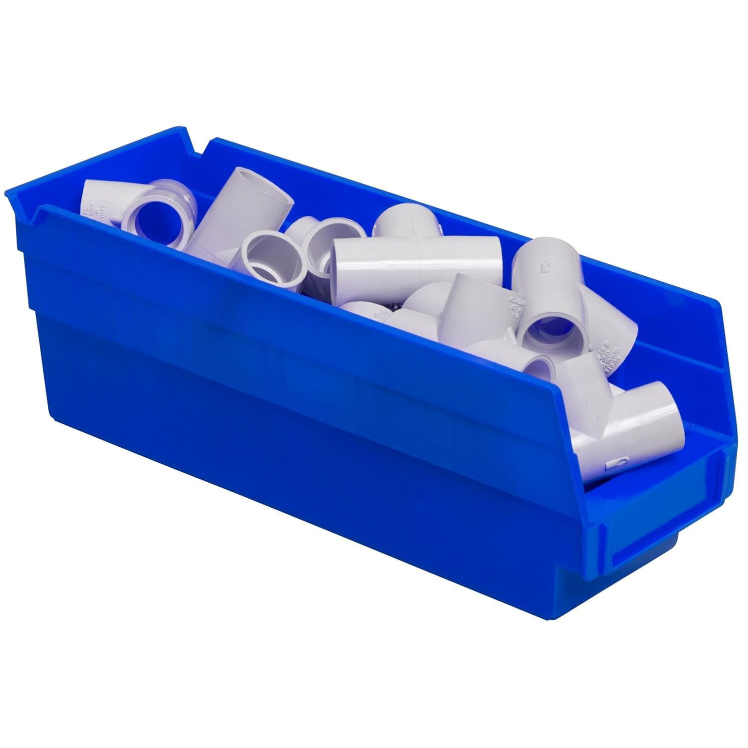 30120 Heavy Duty Plastic Shelf Bins (24 Count)