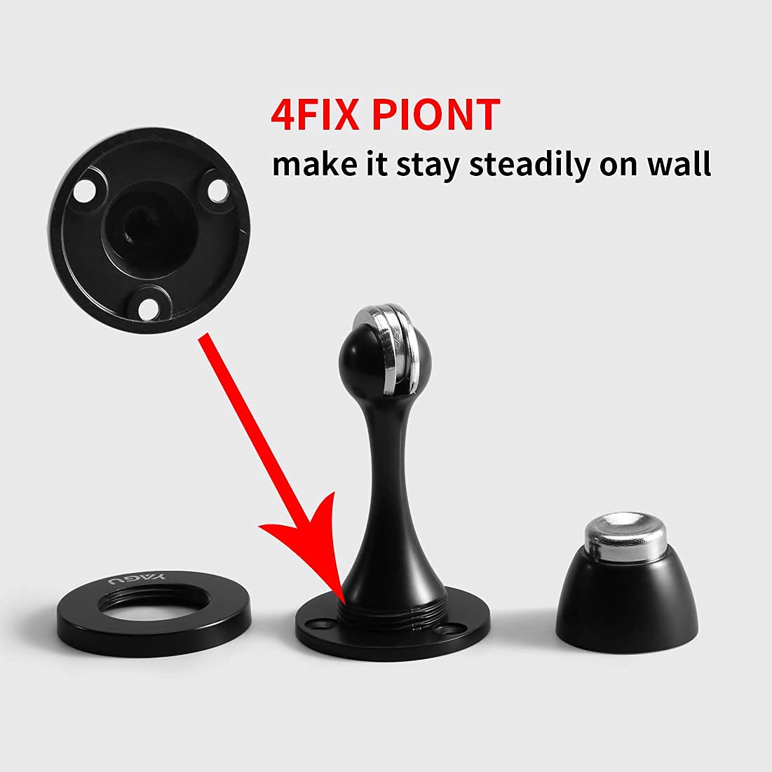 Door Stopper 6 Pack Magnetic Door Stops (6 Count)