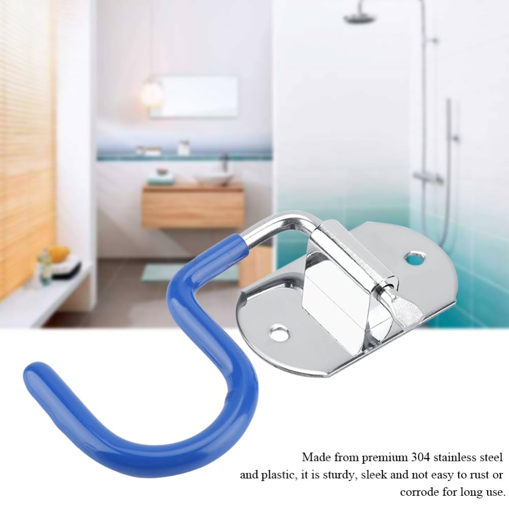 304 Stainless Steel Mop Broom Holder Wall Mount Space