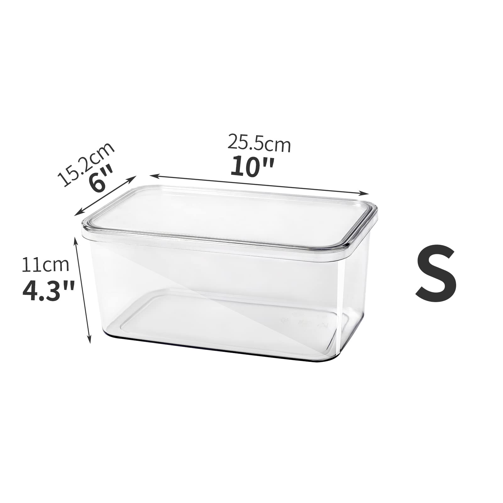 Clear Storage Bins With Lids