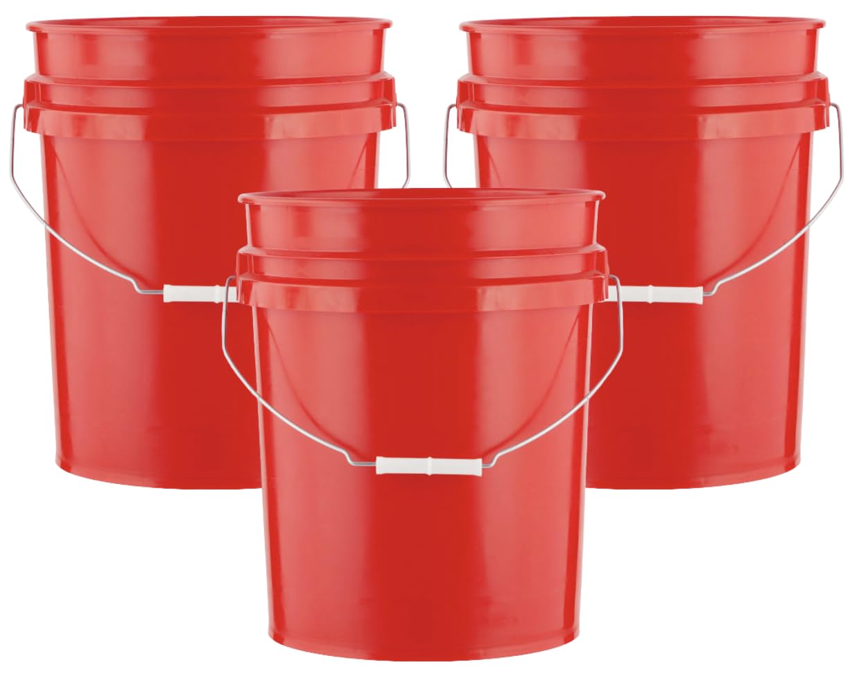 5 Gallon Premium HPDE Plastic Bucket