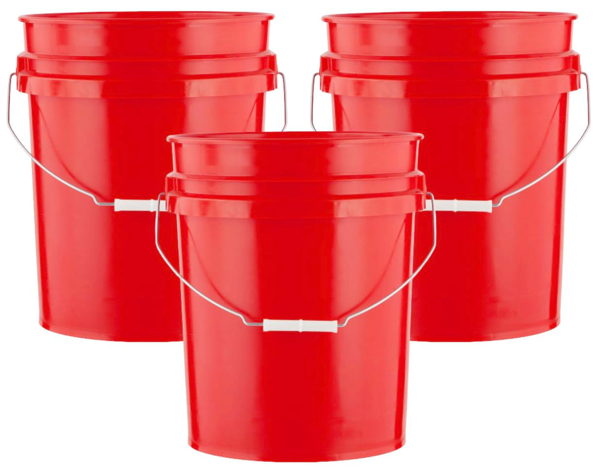 5 Gallon Premium HPDE Plastic Bucket