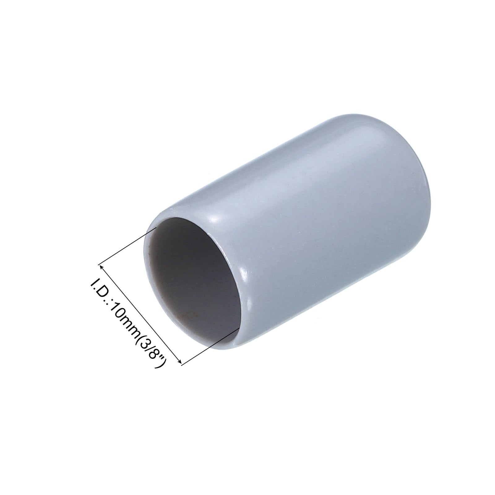 20pcs Rubber End Caps 10mm