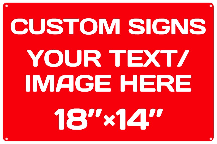 Personalized signs