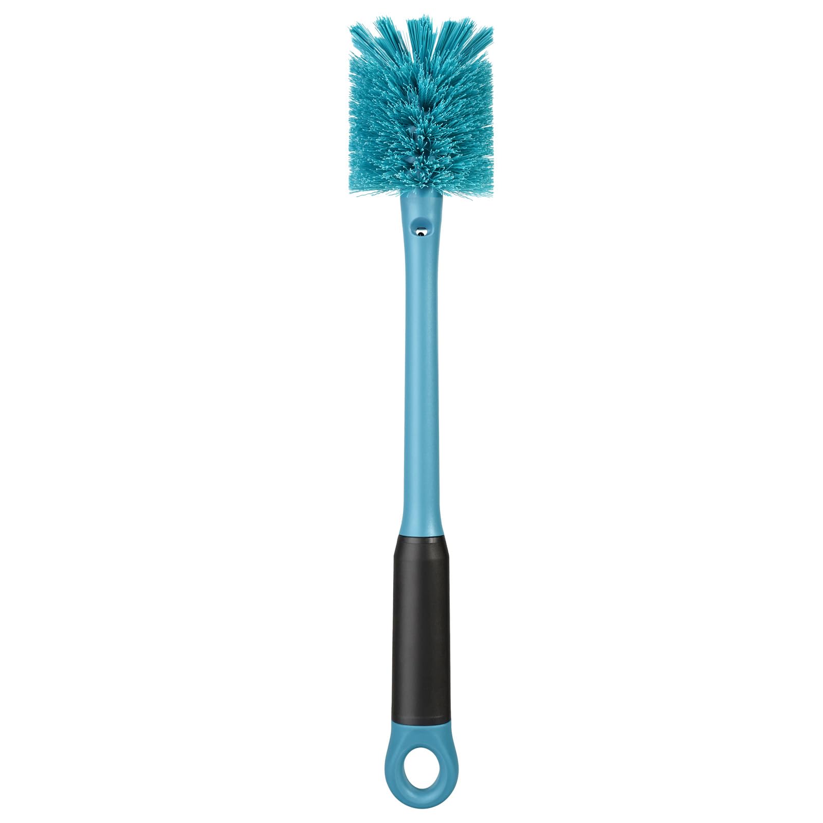 2-in-1 Bottle Cleaning Brush and Hidden Straw Brush, Smokey Blue