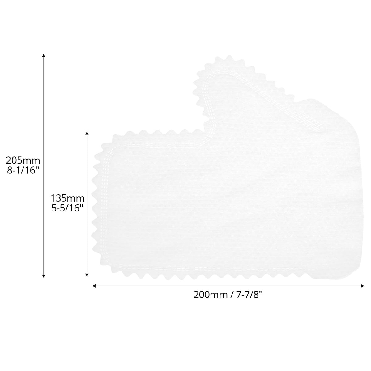 White Microfiber Dusting Gloves (60 Count)