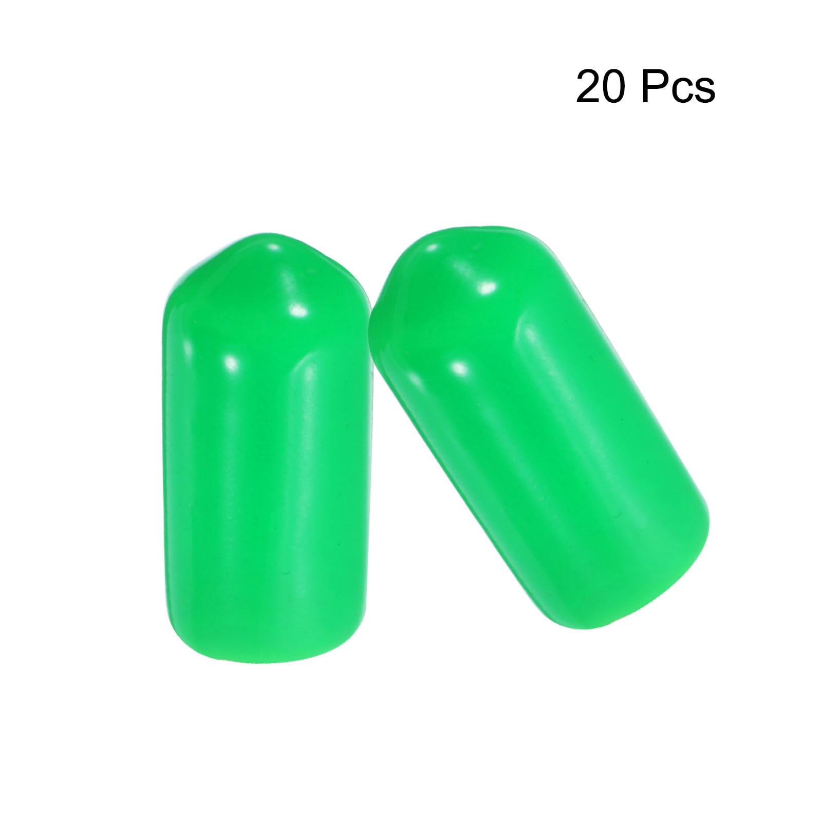20pcs Rubber End Caps 9.5mm