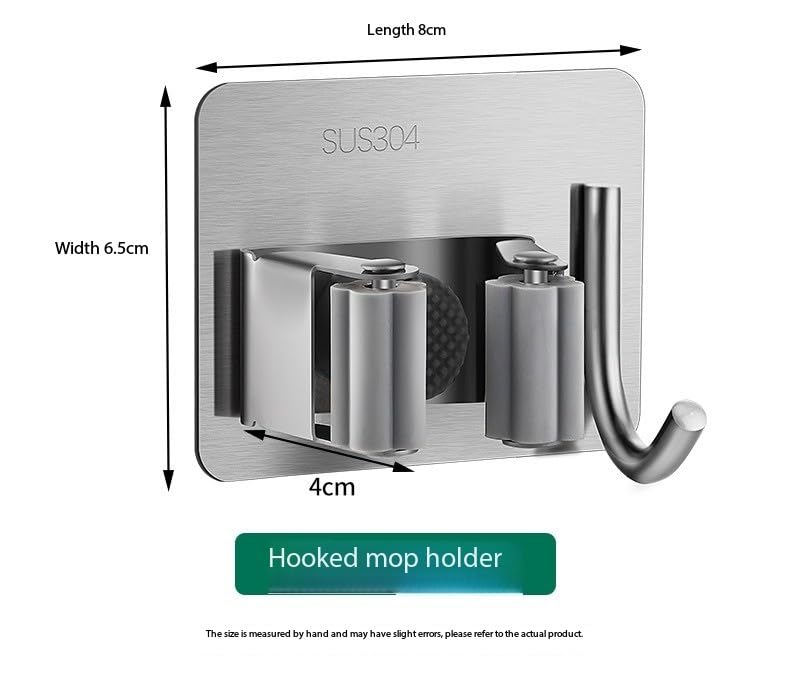 Wall Mount Broom Holder (6 Count)