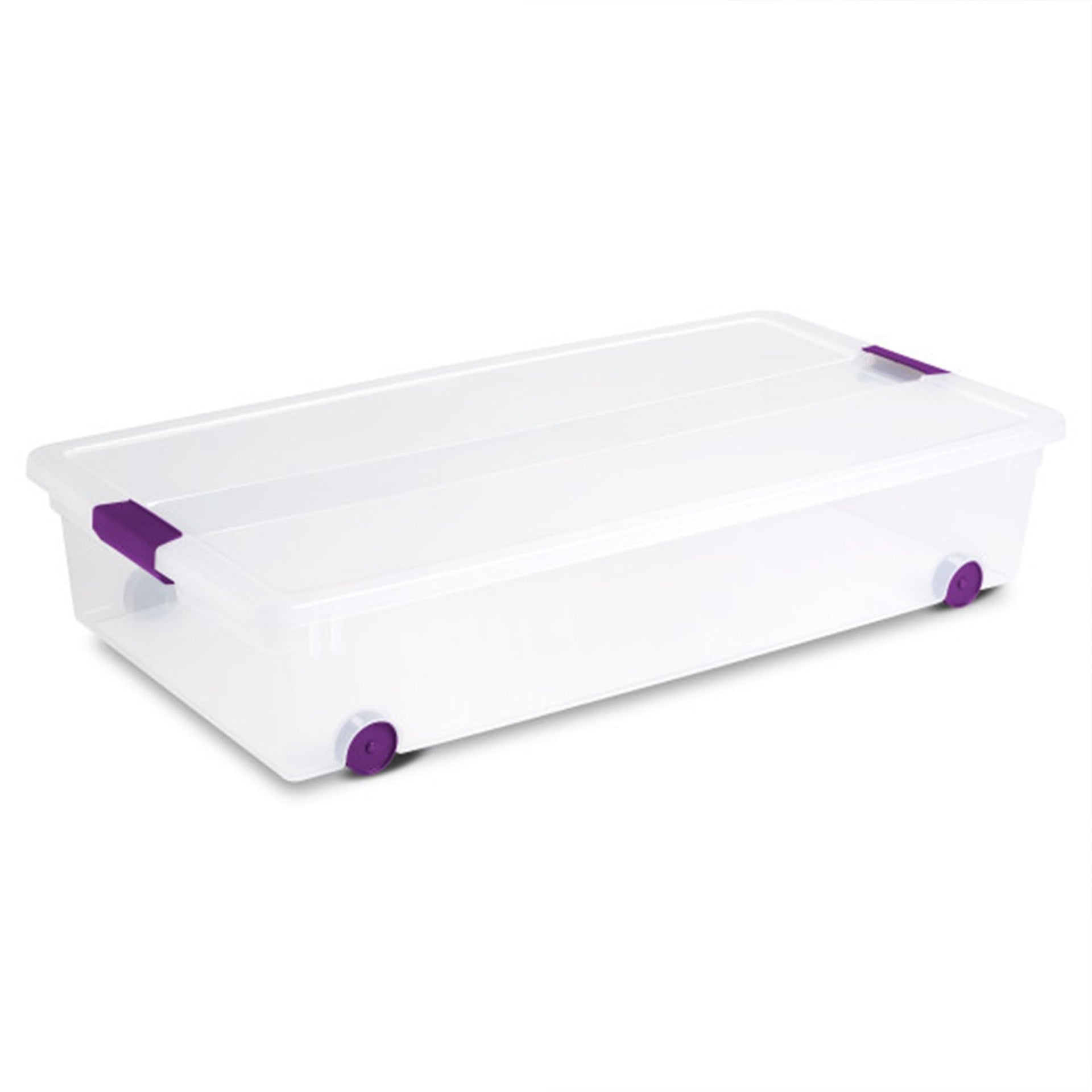 8 Pack 60 Quart ClearView Latch Box (8 Count)
