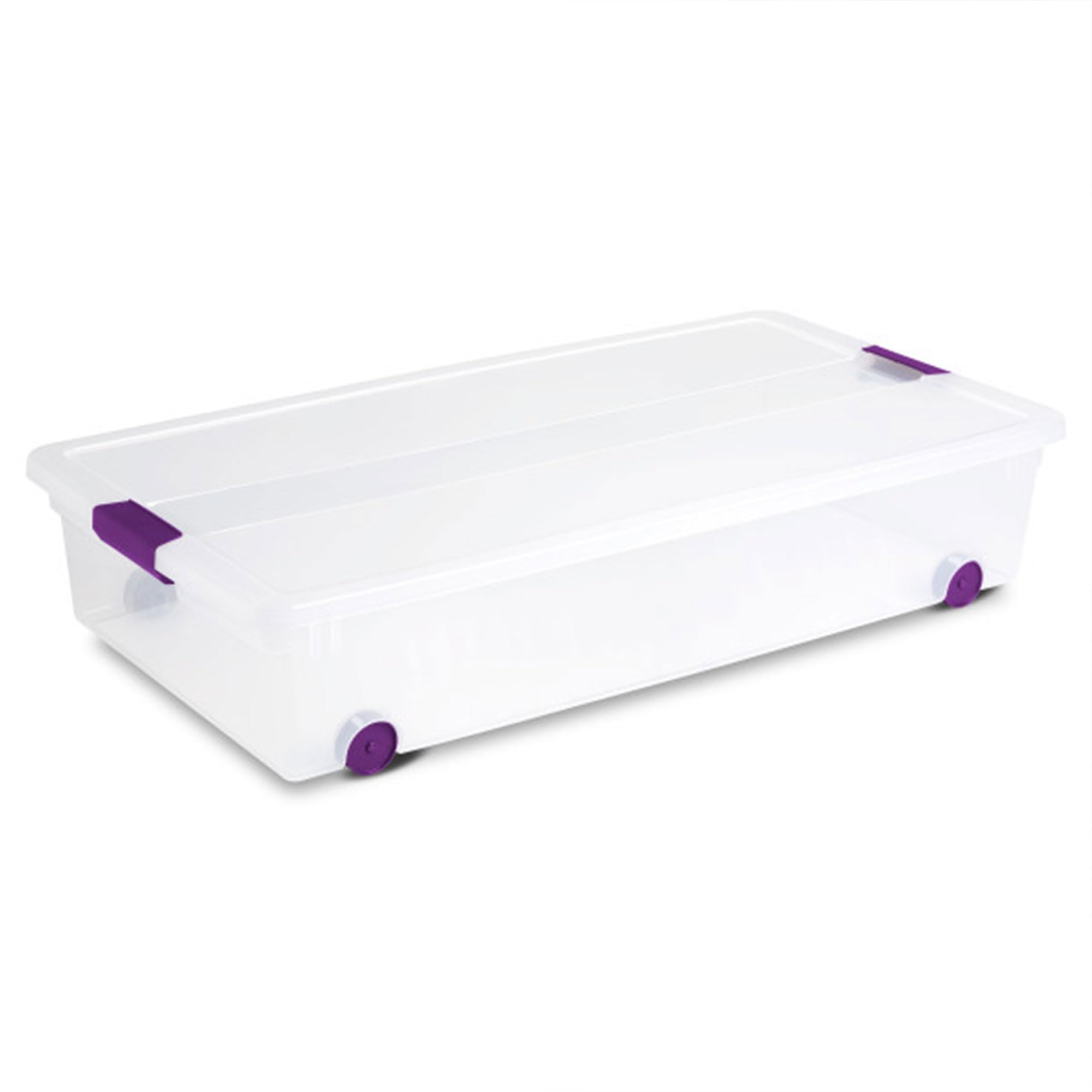8 Pack 60 Quart ClearView Latch Box (8 Count)