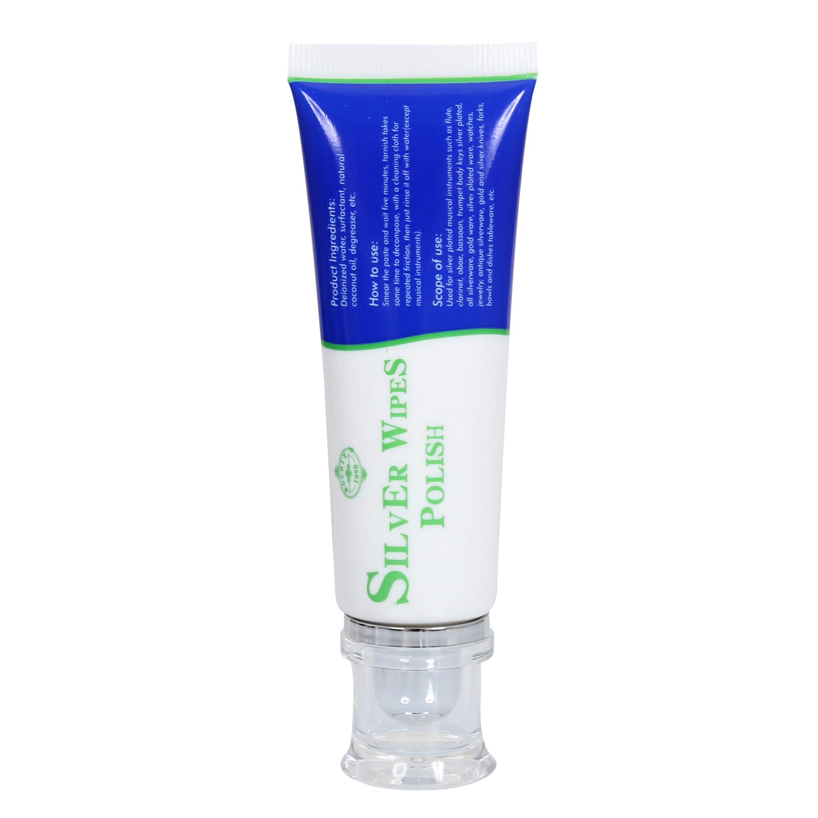 Silver Wipe Polish Cleaner Removes Surface Oxidation Tarnish from Sterling Silver