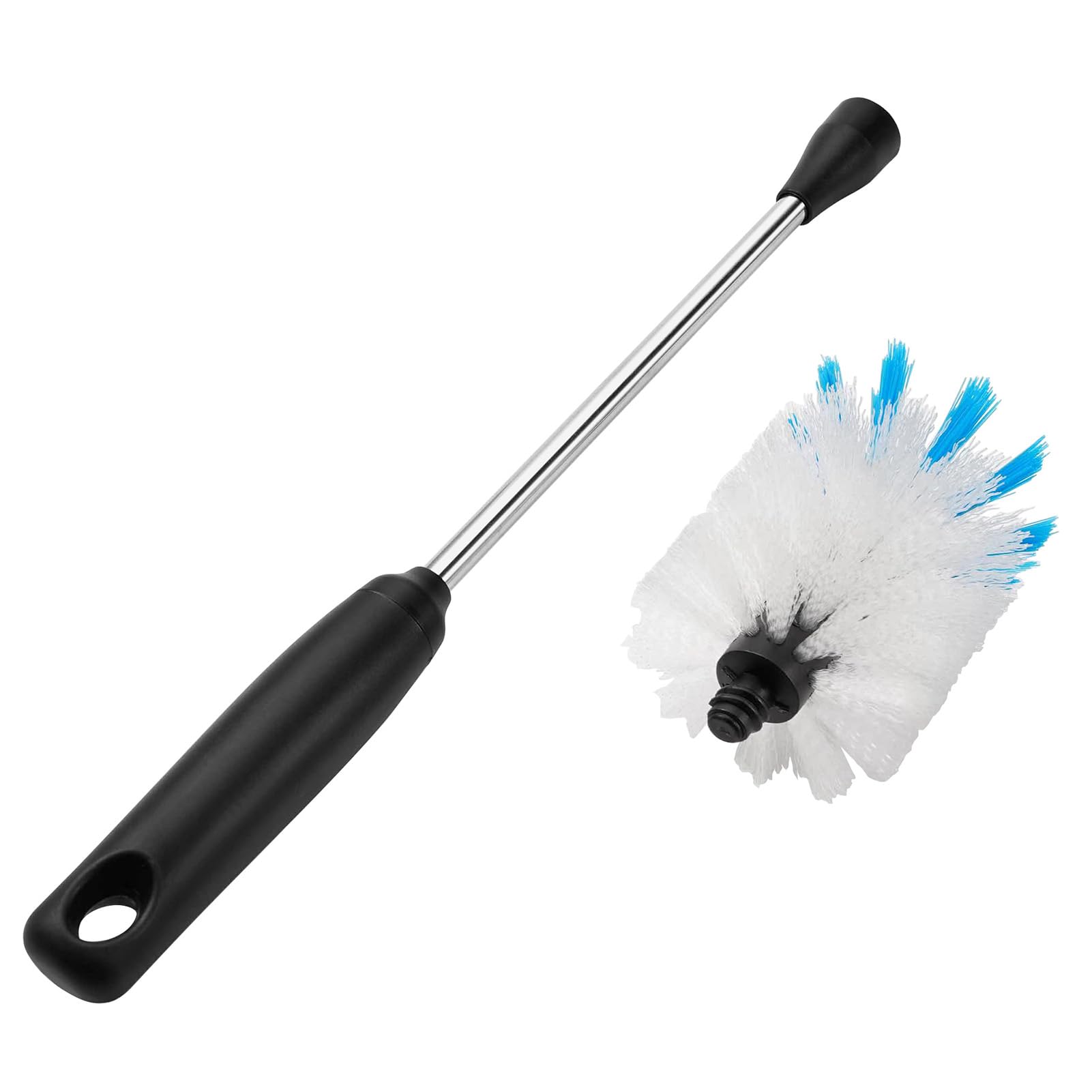 Stainless Steel Bottle Brush with Replaceable Head (2 Count) - ModHome Supplies