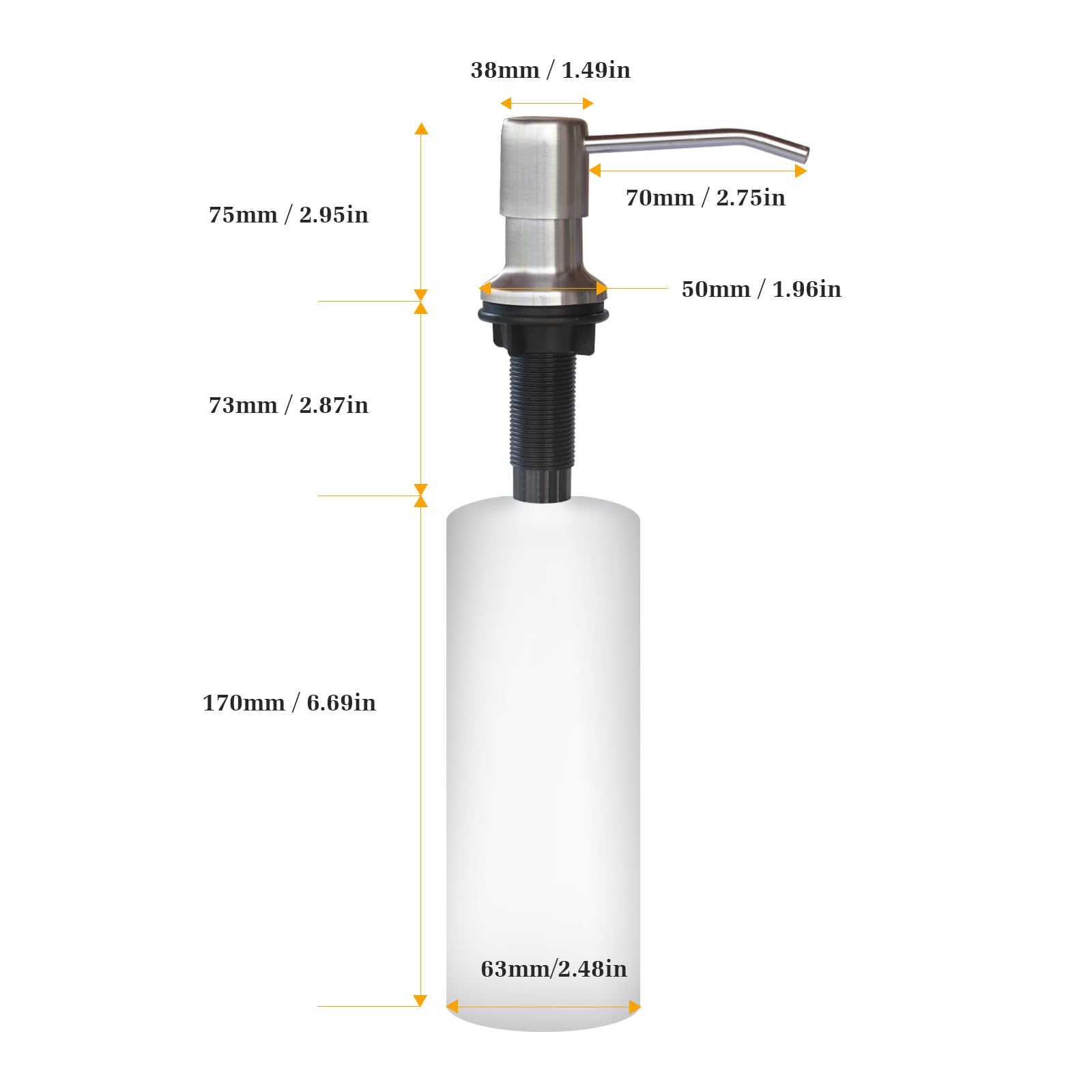 Soap Dispenser for Kitchen Sink