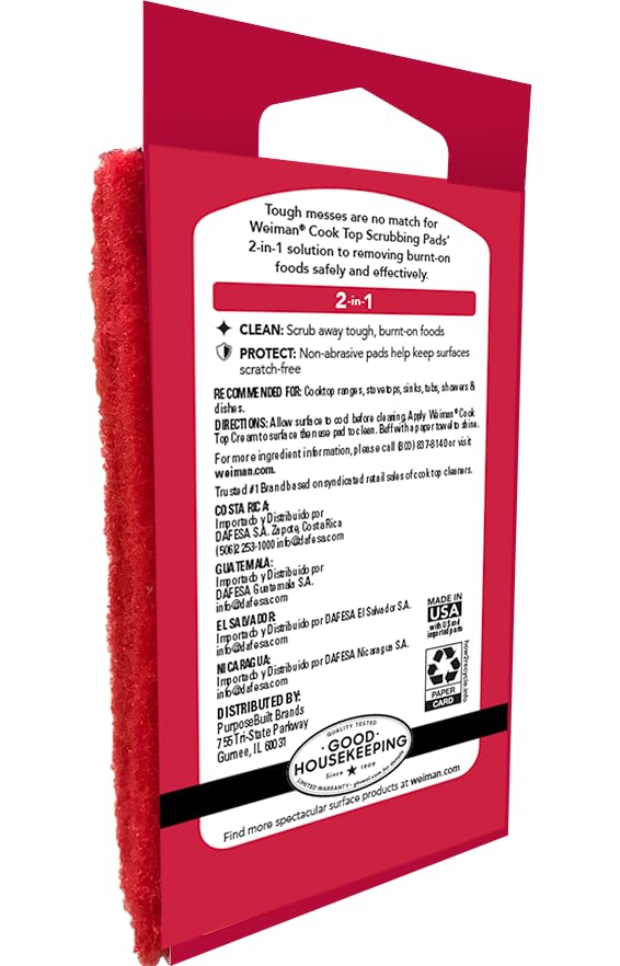 6 Count Cooktop Scrubbing Pads
