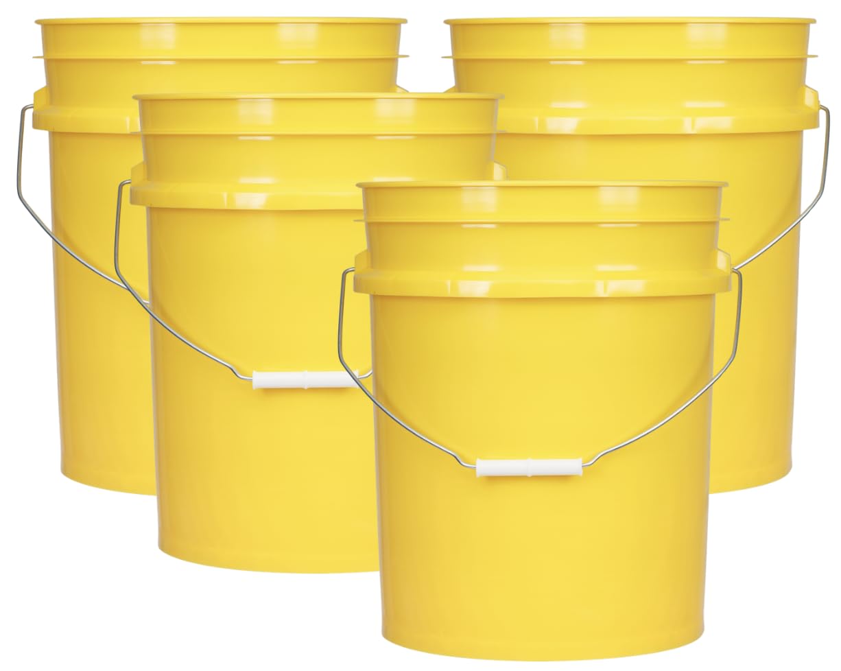 5 Gallon Premium HPDE Plastic Bucket