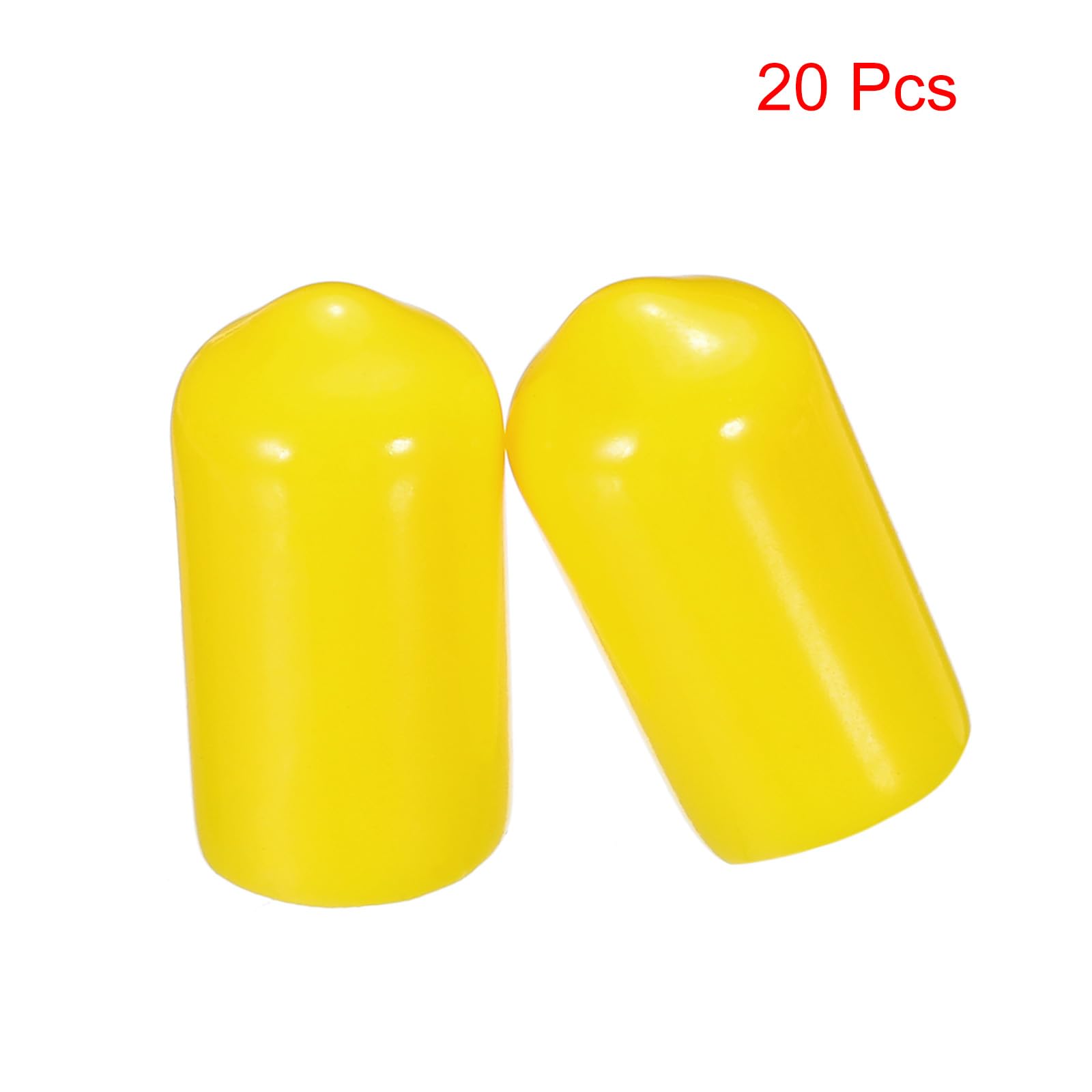 20pcs Rubber End Caps 8mm