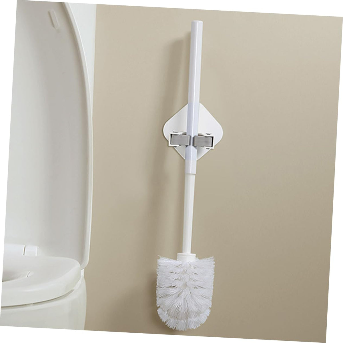 Mop Hanger Wall Mount Adhesive Broom Hooks Mop Bucket Wall Hooks for Cleaning Tools Easy Install