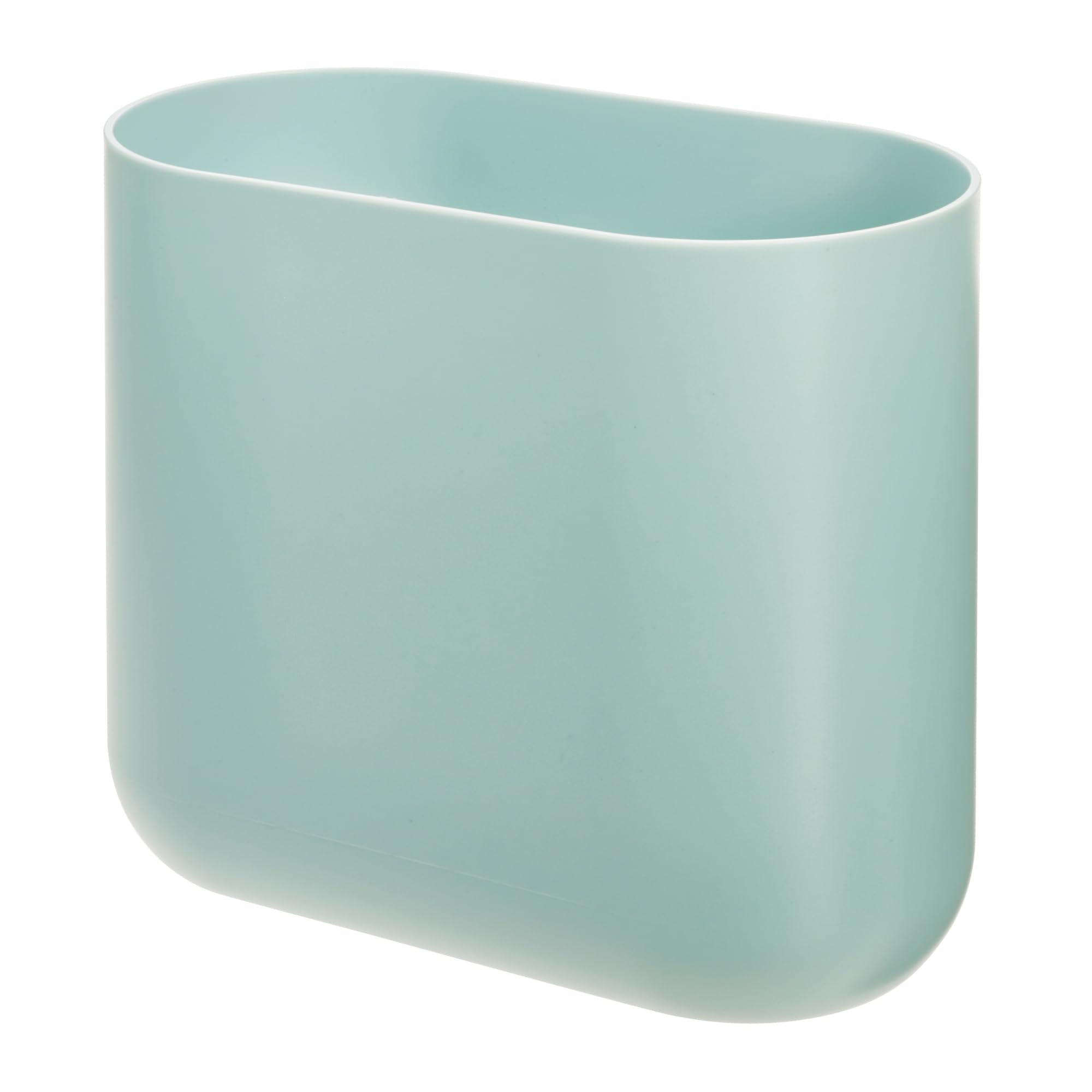 Small Slim Plastic Bathroom Trash Can