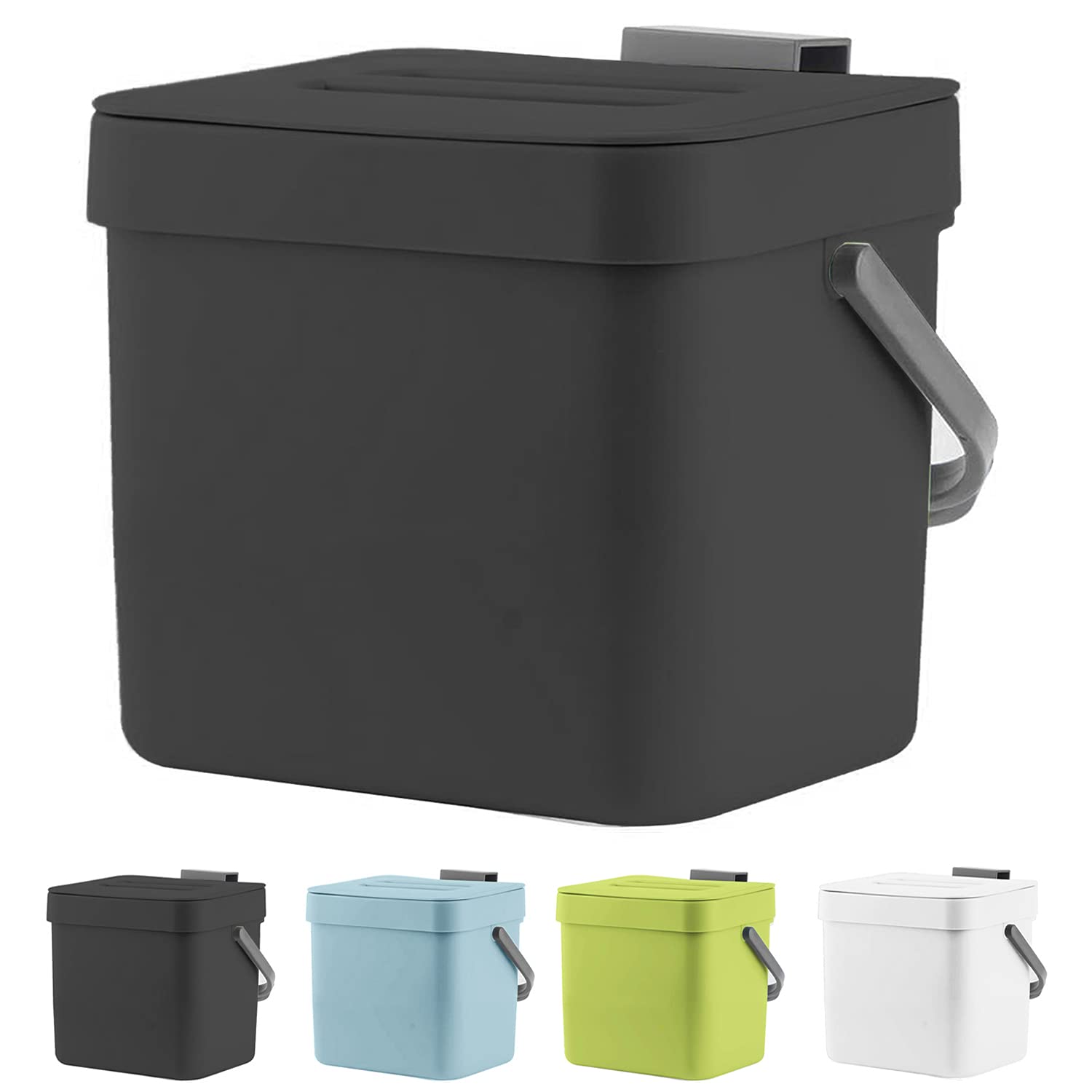 Kitchen Trash Can with Lid