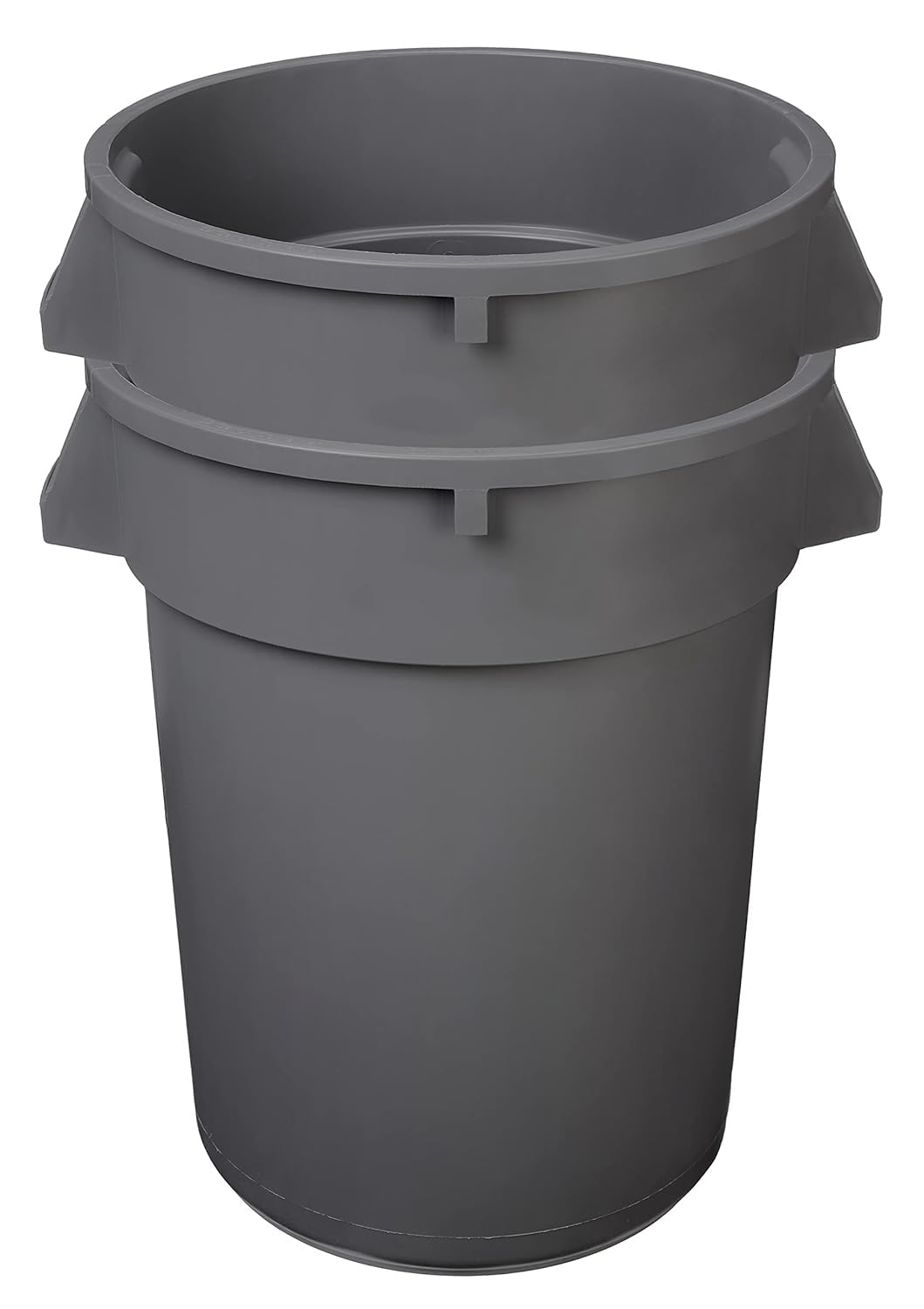 Heavy Duty Sturdy Round Trash Can (2 Count)