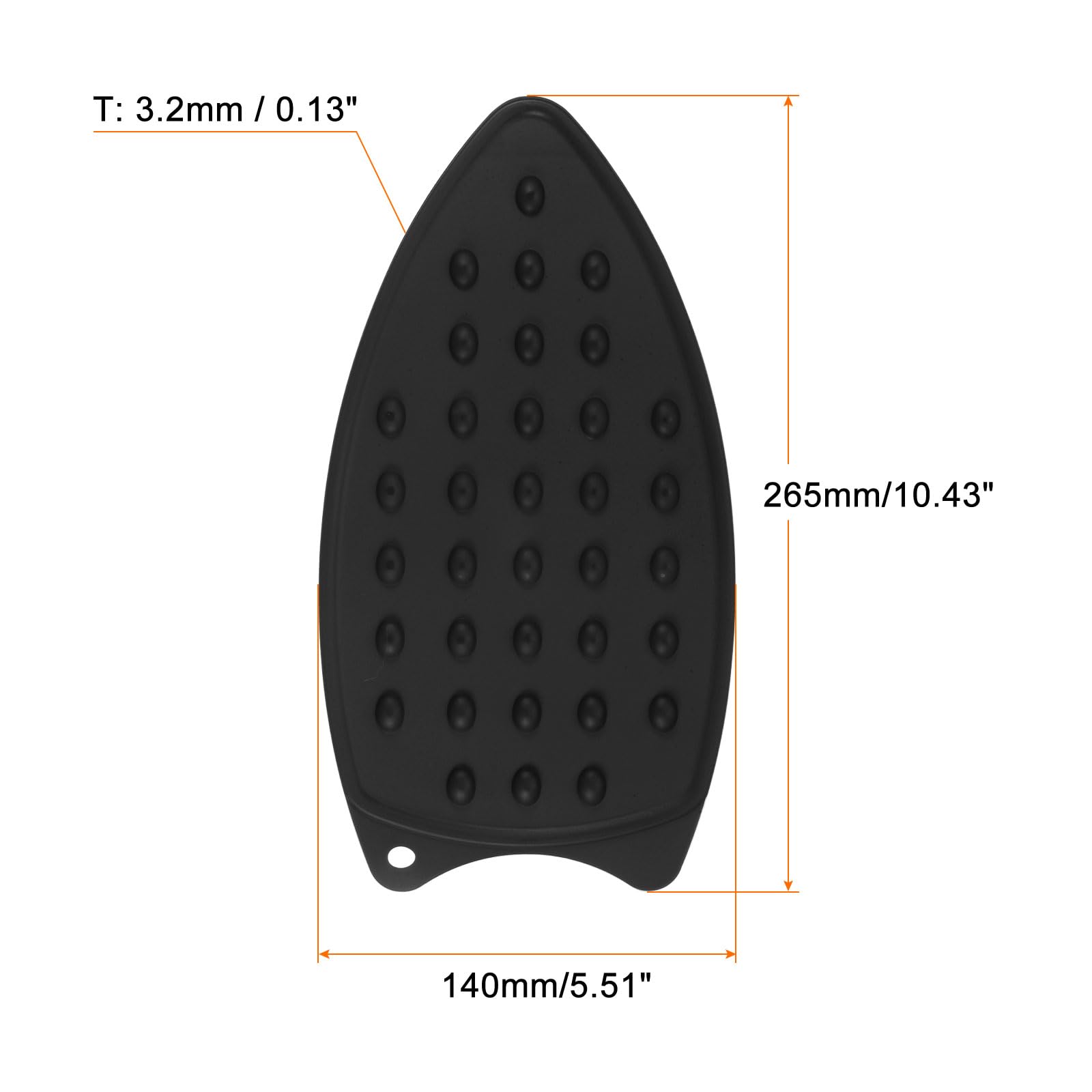 2pcs Silicone Iron Rest Pad
