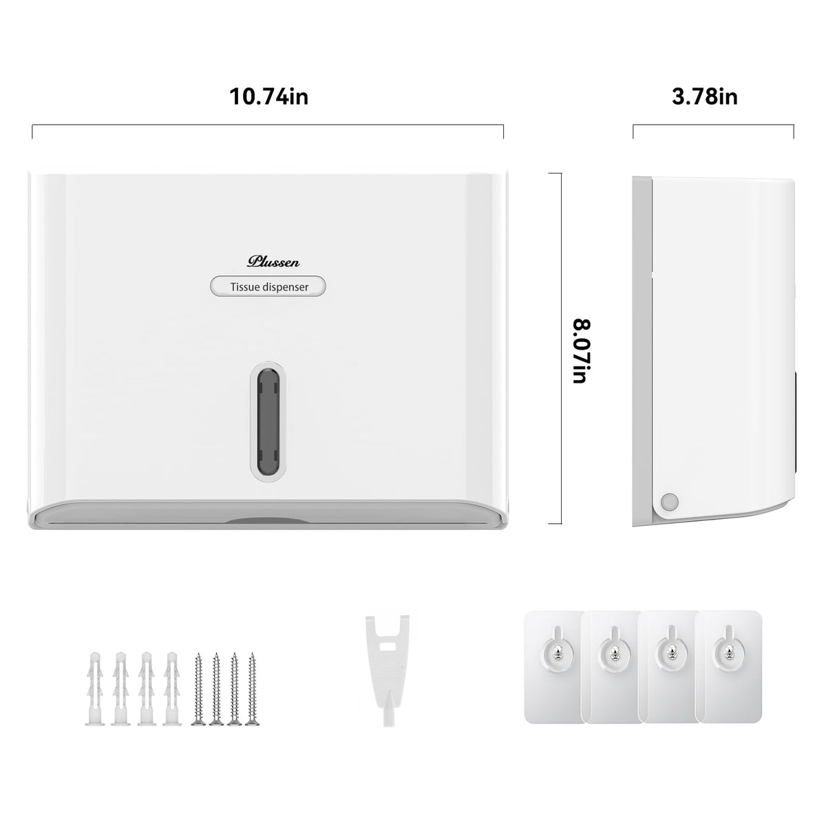 Paper Towel Dispenser Wall Mount (200 Count)