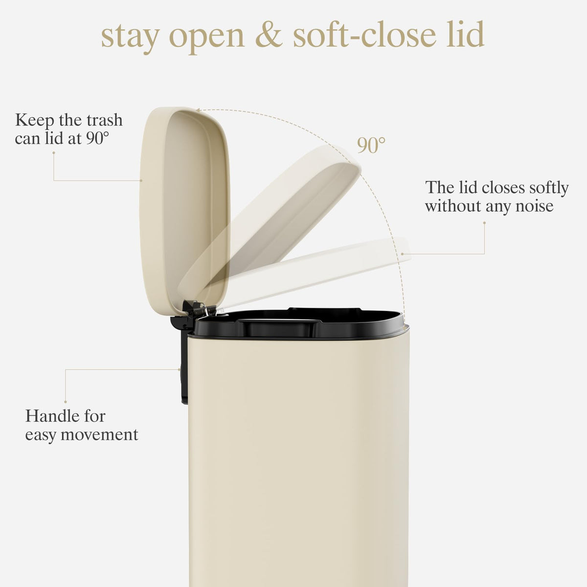 8 Gallon 30L Step Kitchen Trash Can