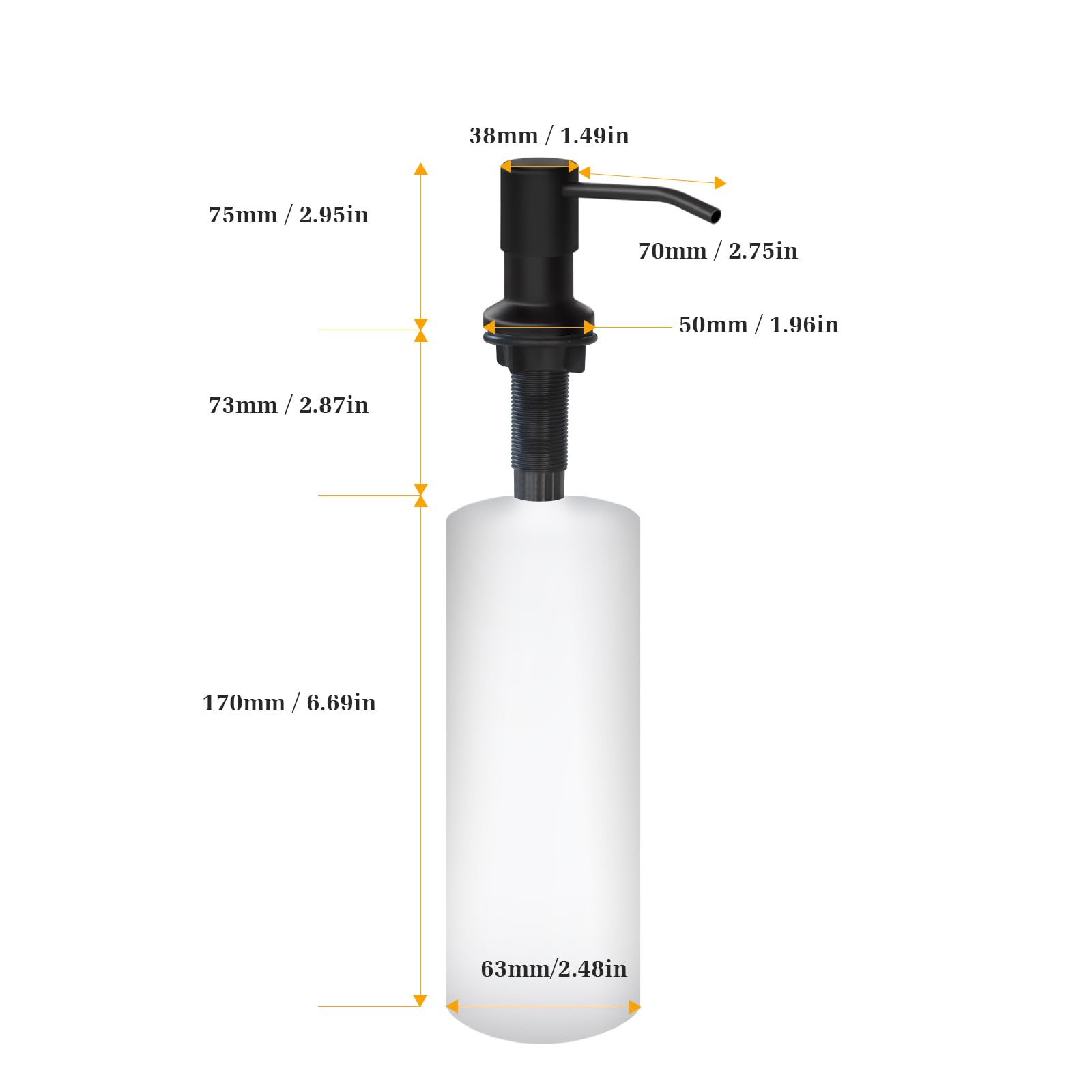 Soap Dispenser for Kitchen Sink