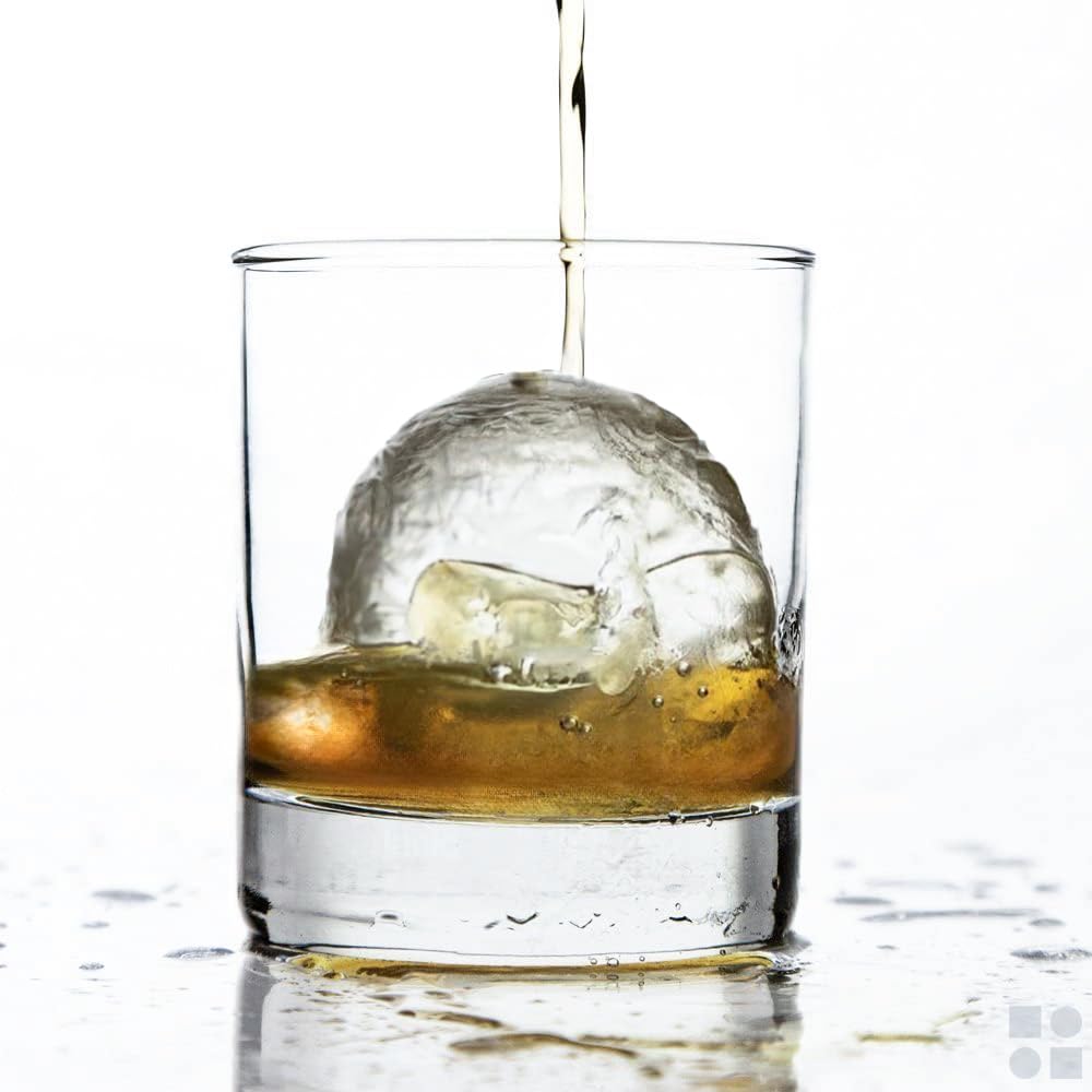Ball Ice Cube Tray and Big Cube Molds for Whiskey