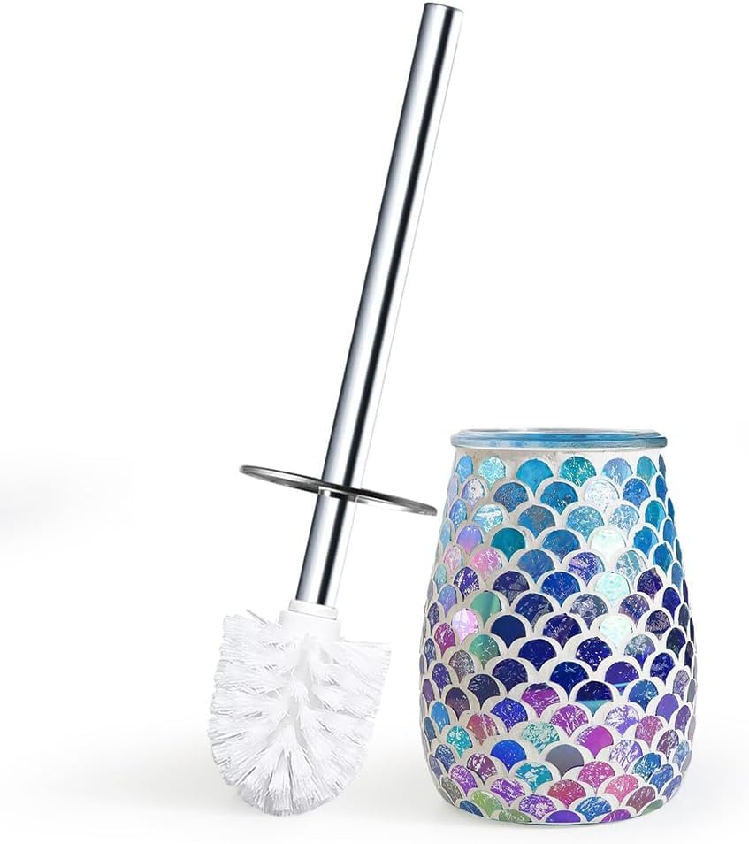 Mermaid Toilet Brush and Holder Set