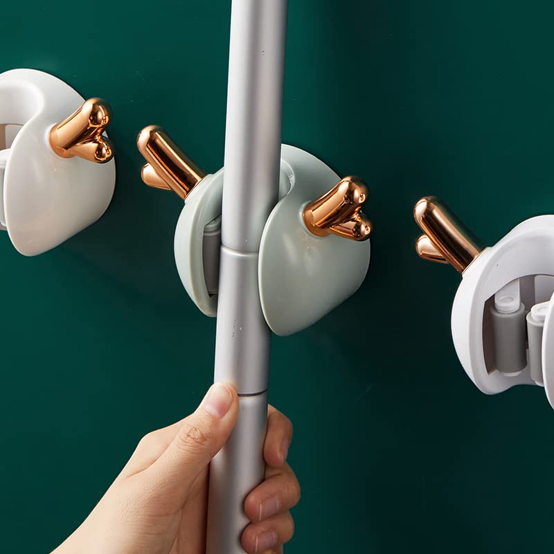 Mop and Broom Holder Wall Mount (2 Count)