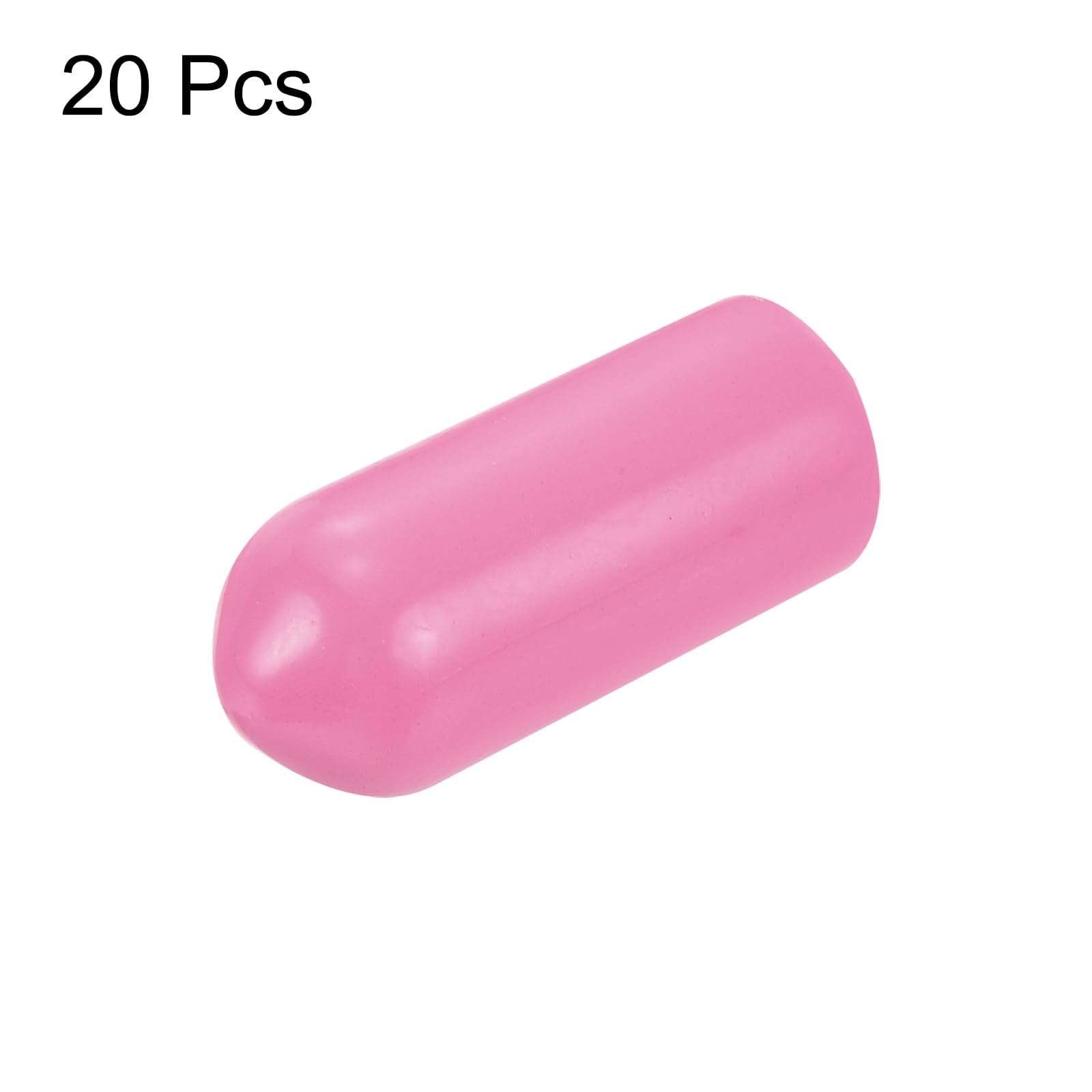 20pcs Rubber End Caps 6mm