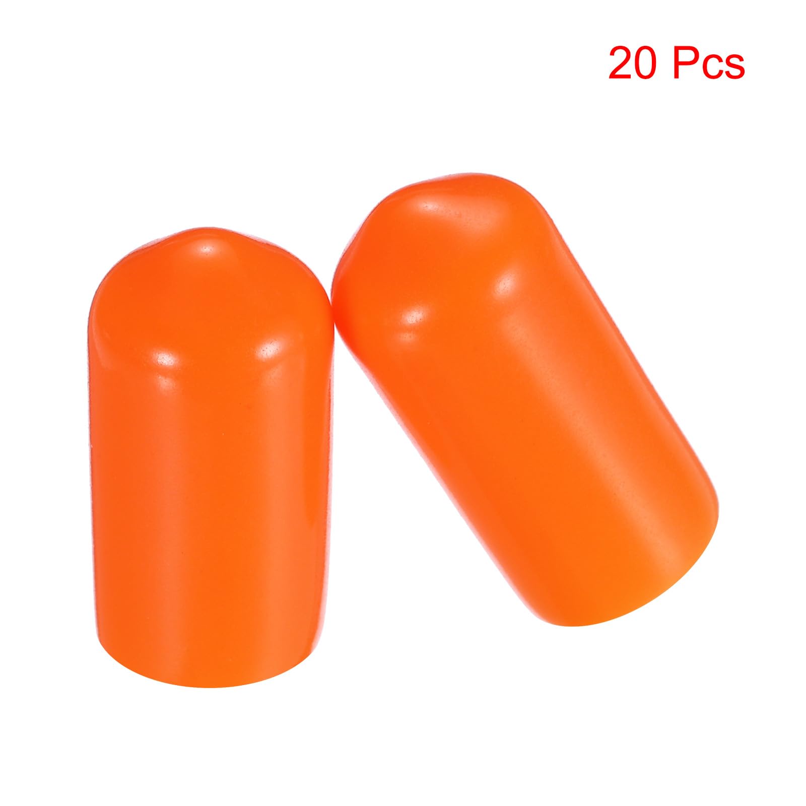20pcs Rubber End Caps 8mm