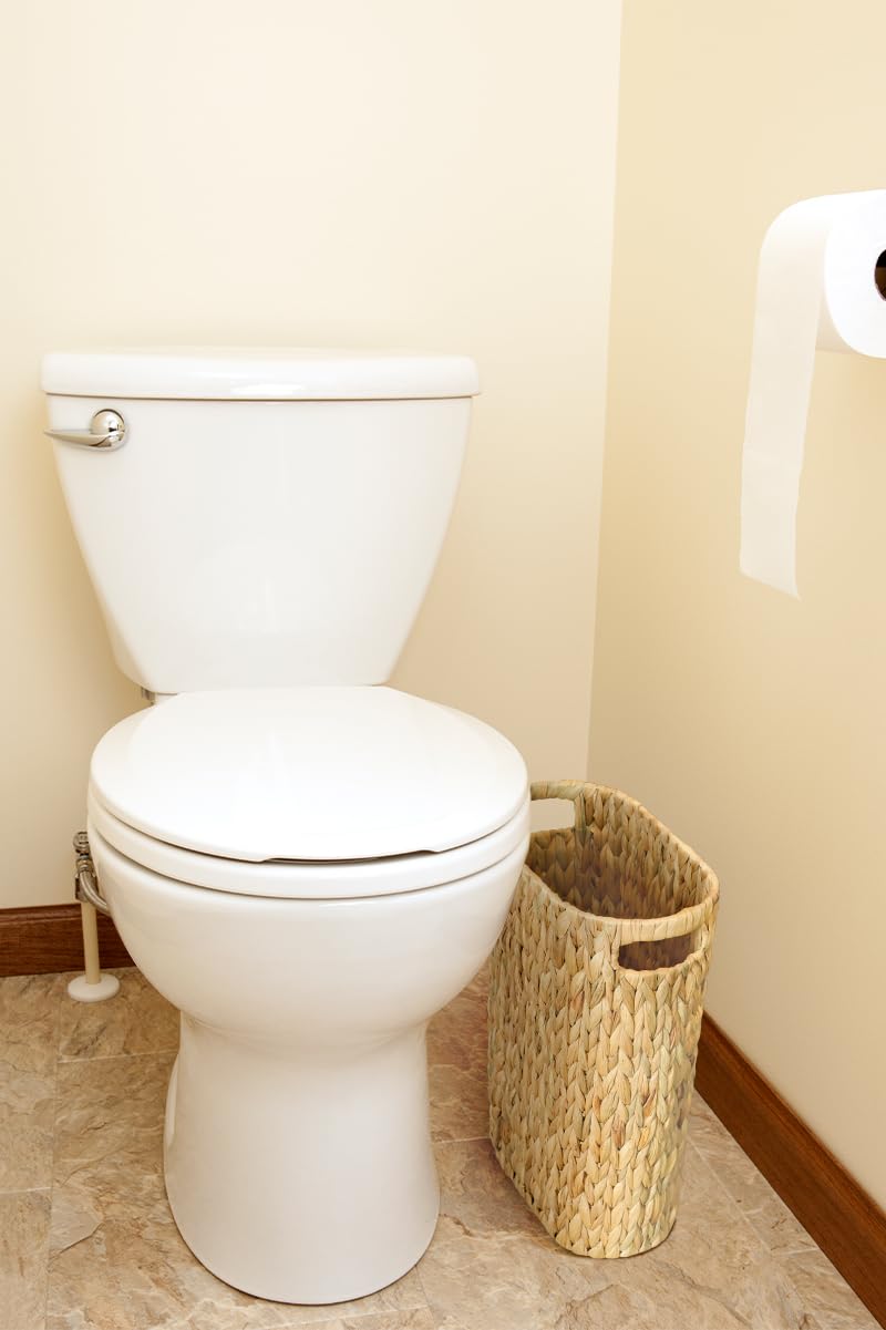 Wicker Trash Can