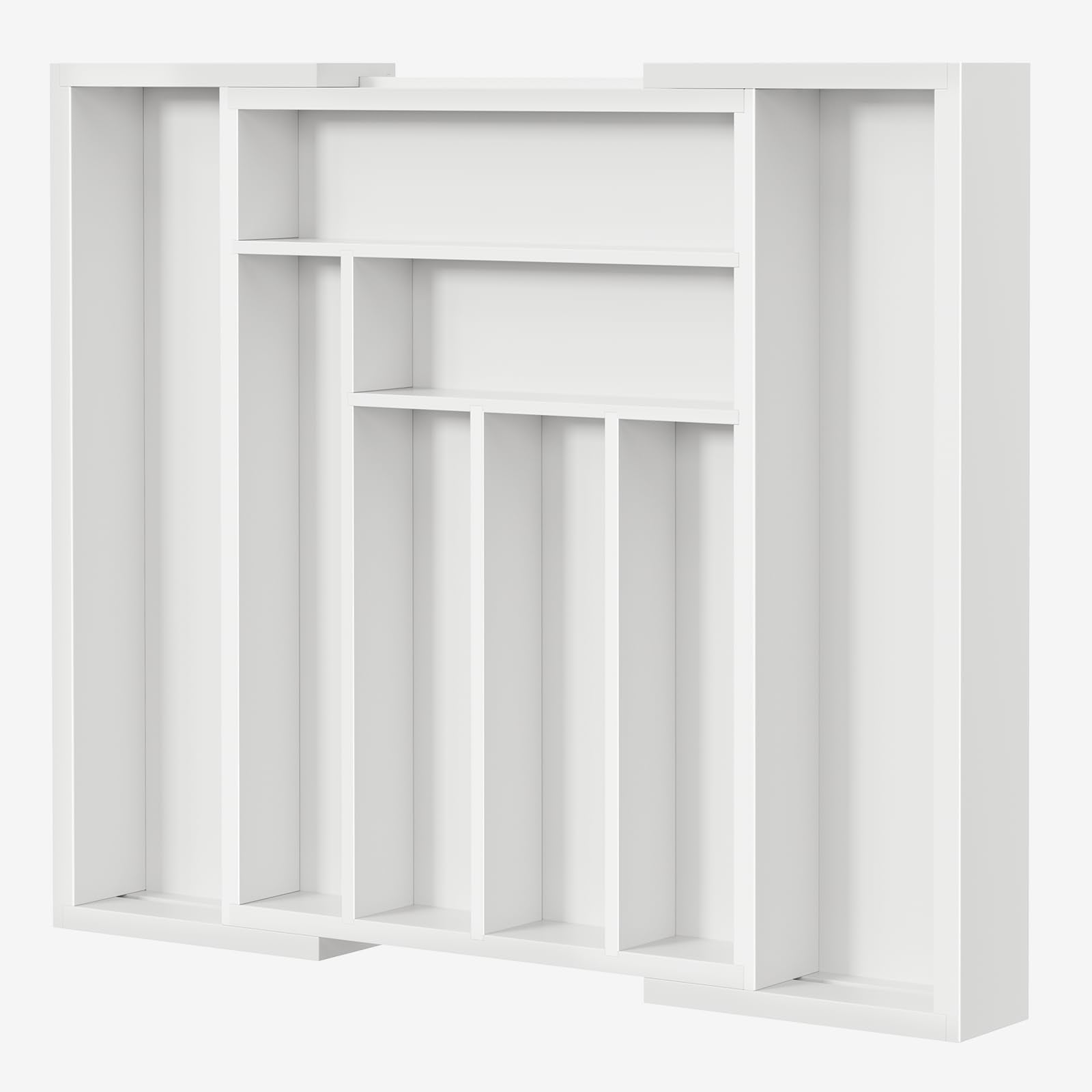Bamboo Expandable Drawer Organizer for Utensils Holder
