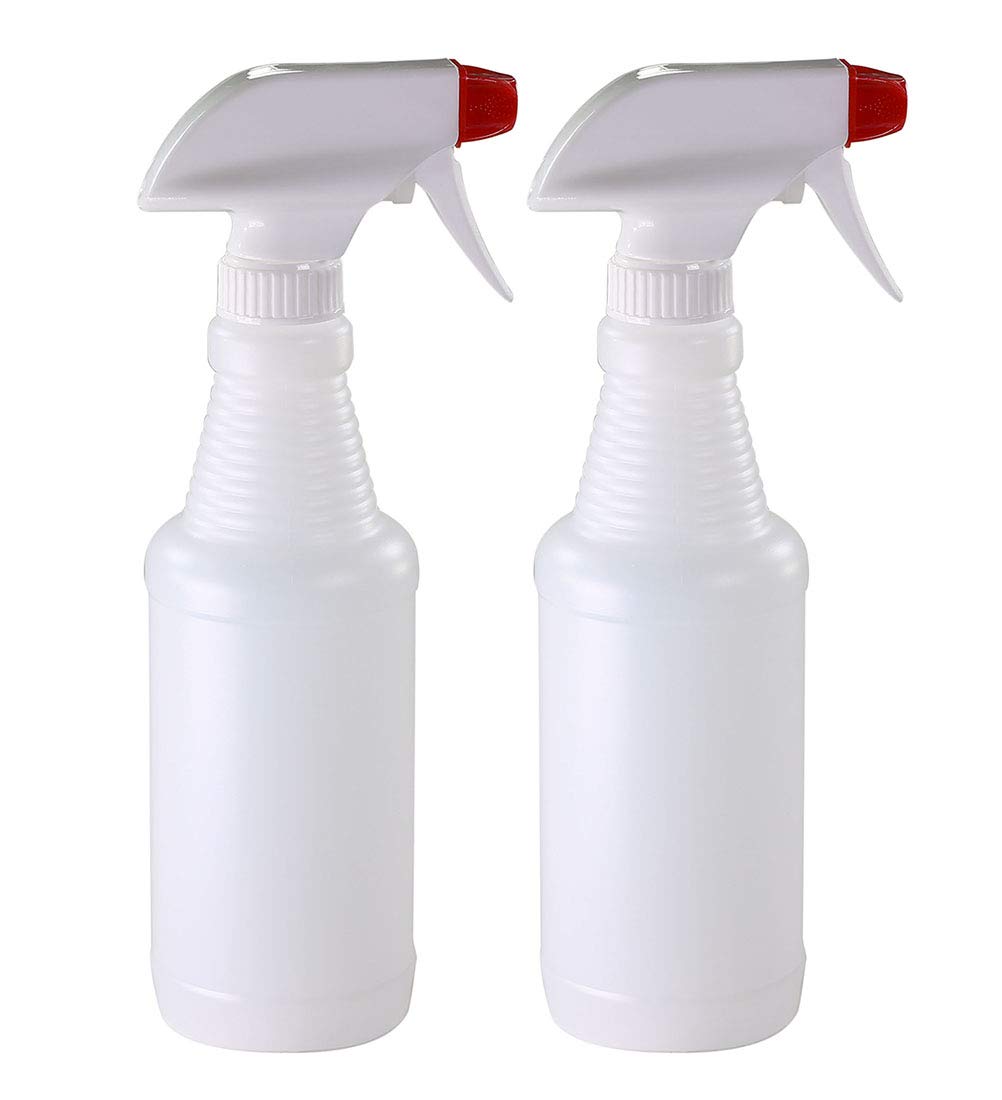 Plastic Spray Bottles Leak Proof Technology Empty 16 oz Value Pack of 64 Made In USA (64 Count)