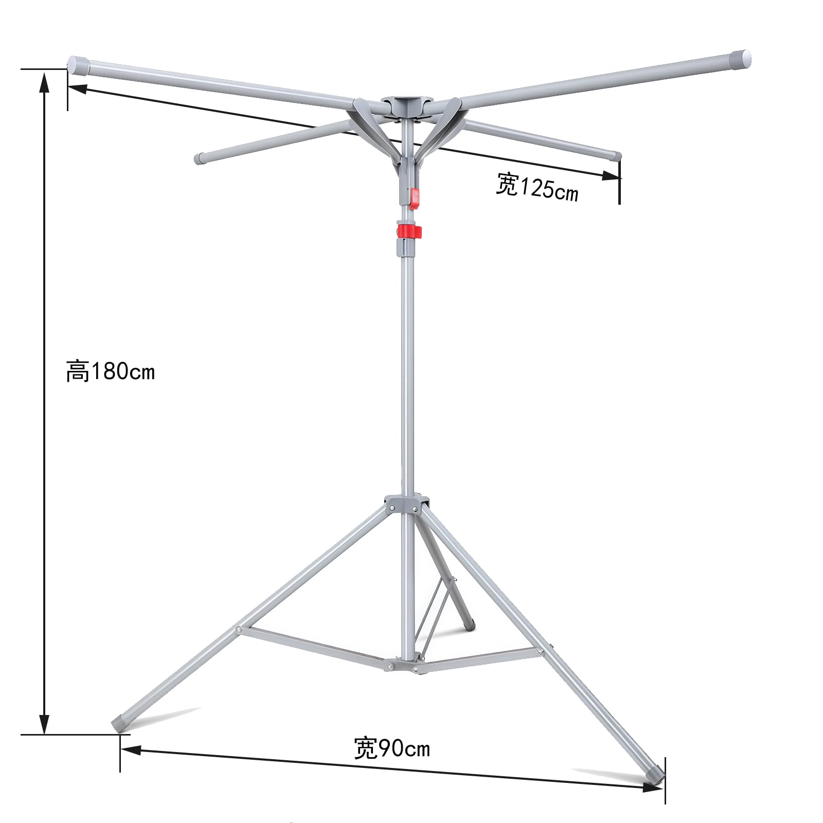 Clothes Drying Rack Foldable & Collapsible Drying Racks Large Capacity Space Saving Indoor Drying Rack for Bedroom