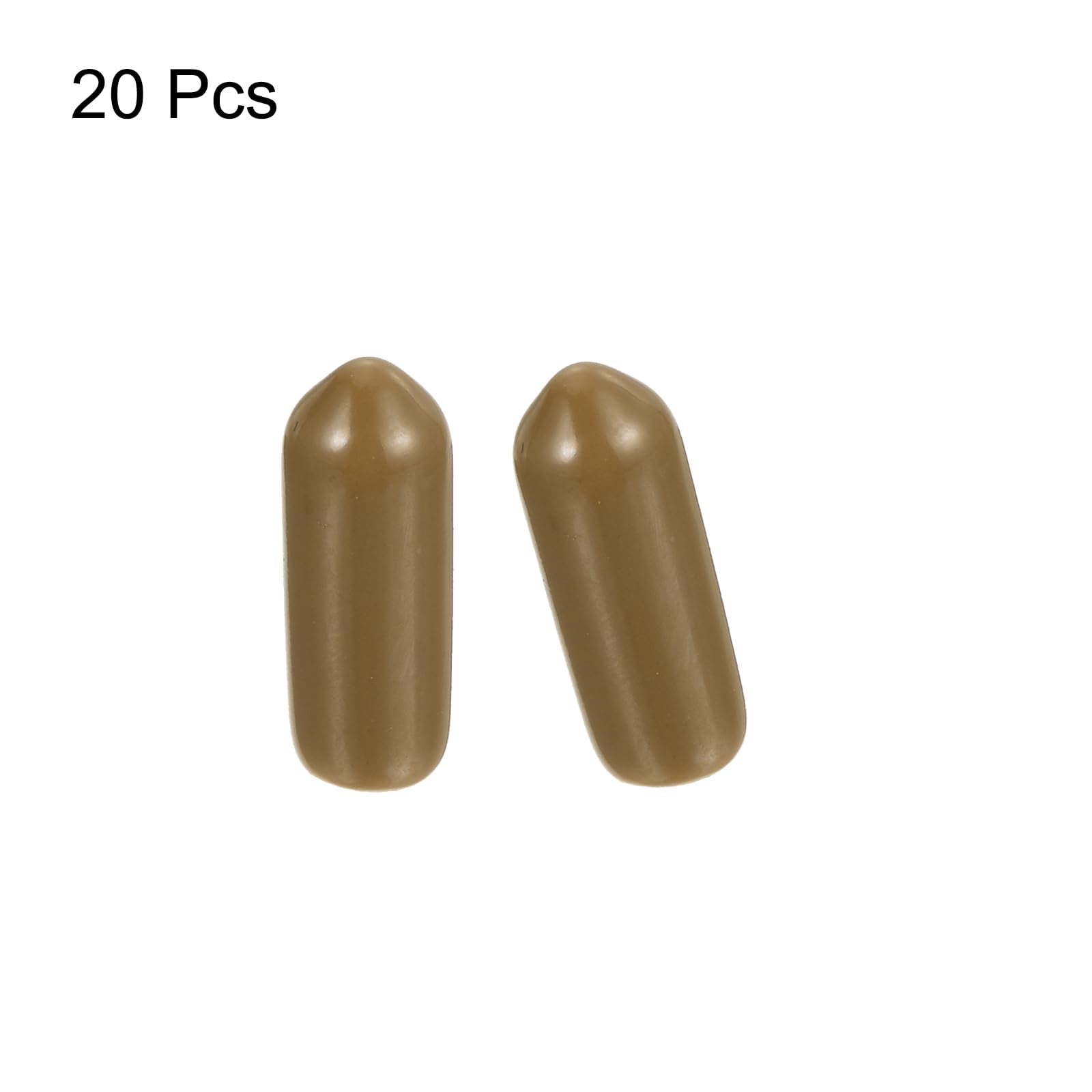 20pcs Rubber End Caps 5mm