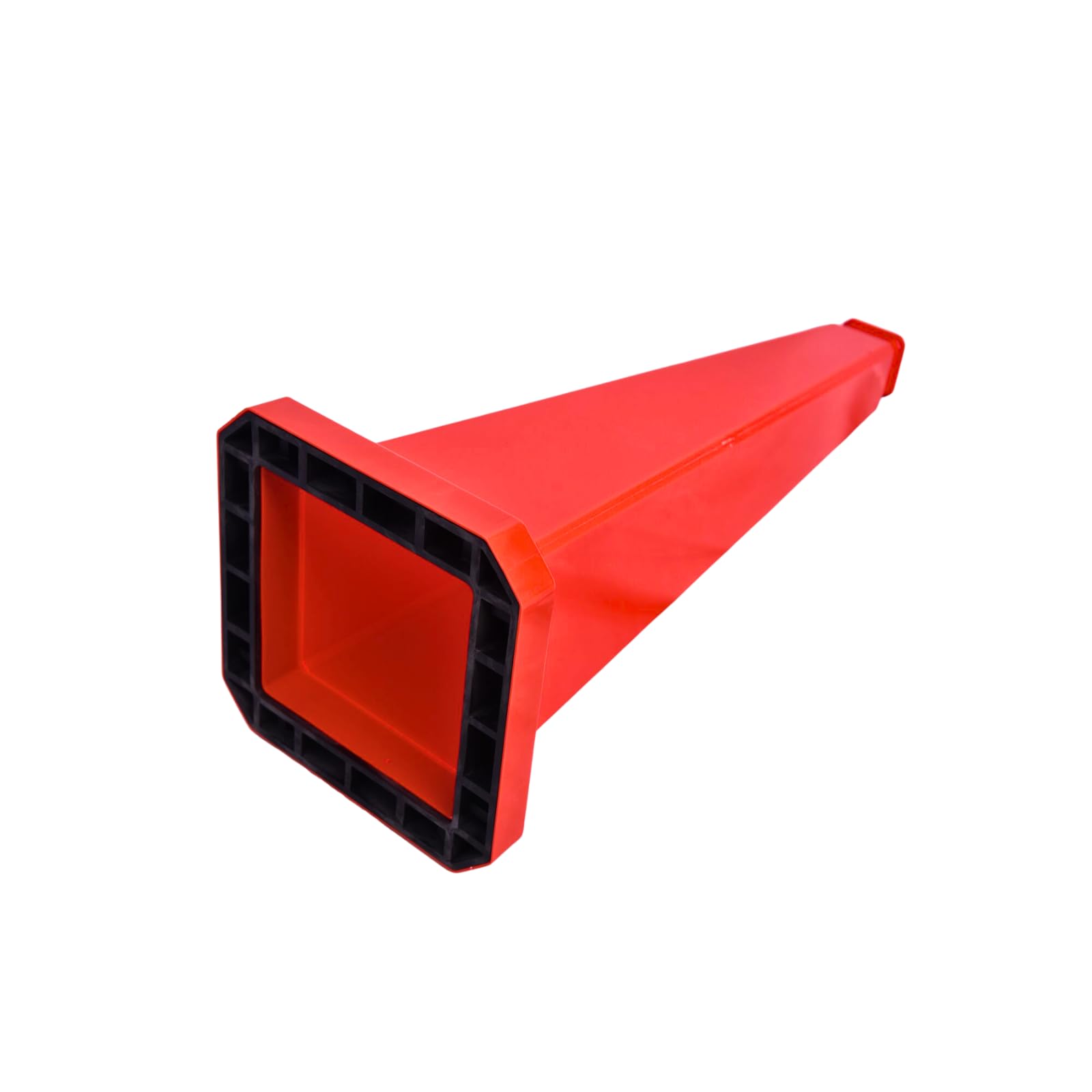 6 Pack 36 Inch Solid Orange Traffic Cone