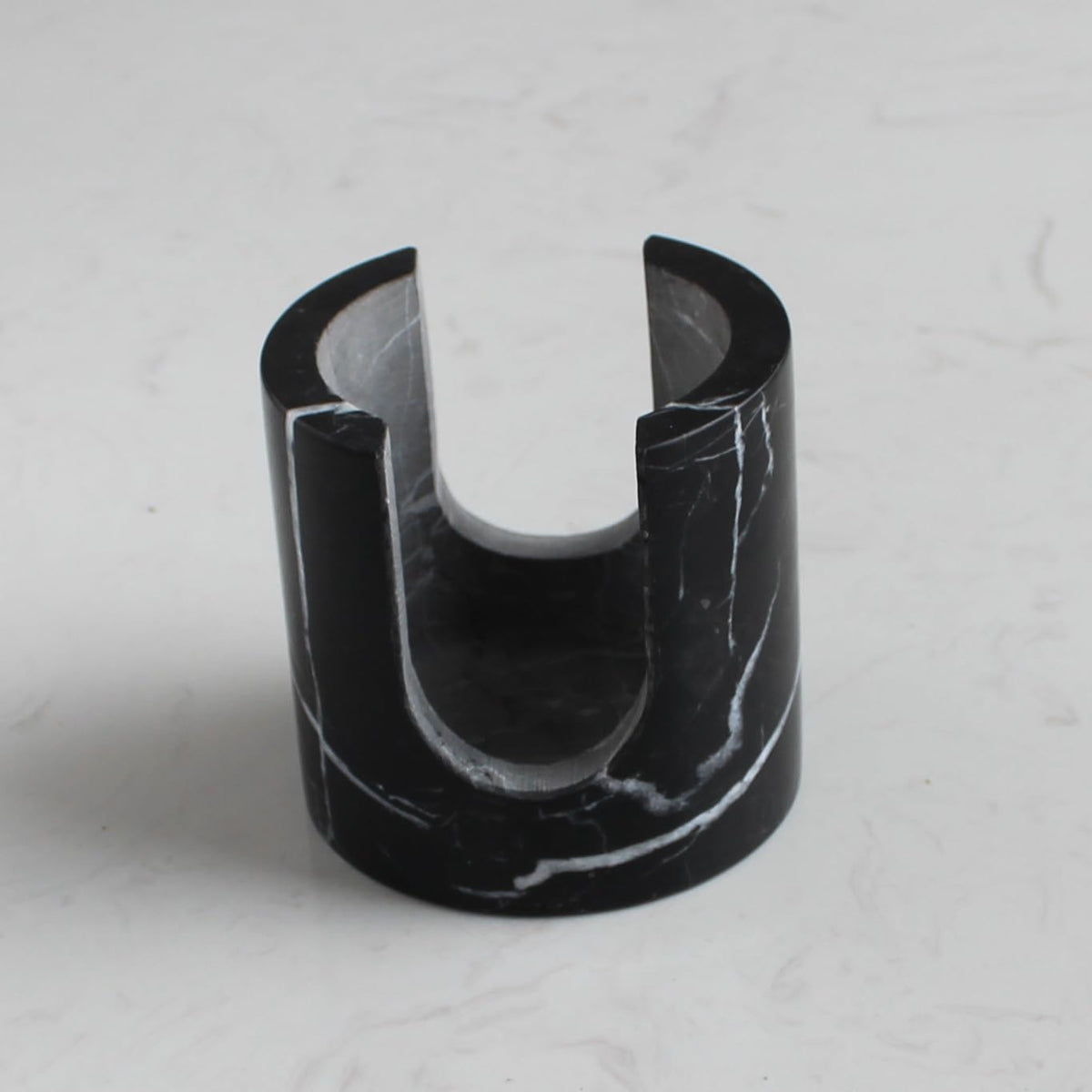 Natural Marble Travertine Sponge Holder for Kitchen Counter