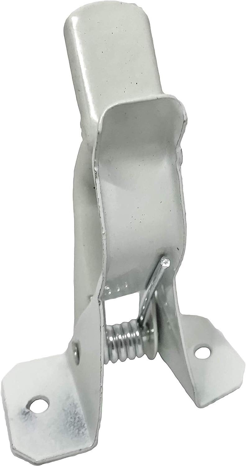 White Spring Grip Clamps