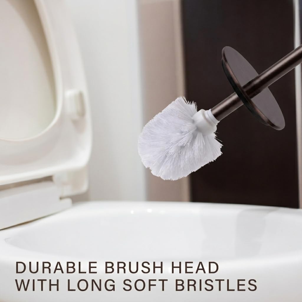 Dublin Brown Toilet Brush Set