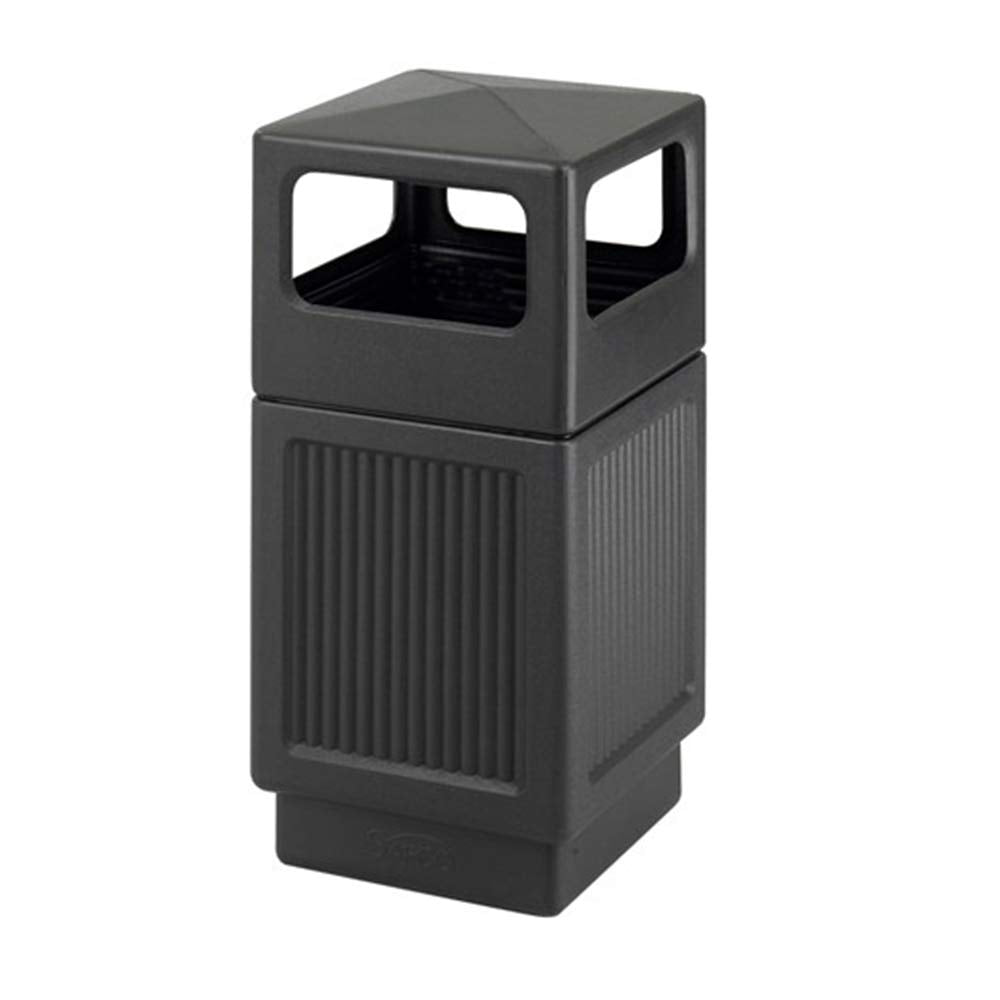Canmeleon Recessed Panel Indoor Outdoor Trash Can