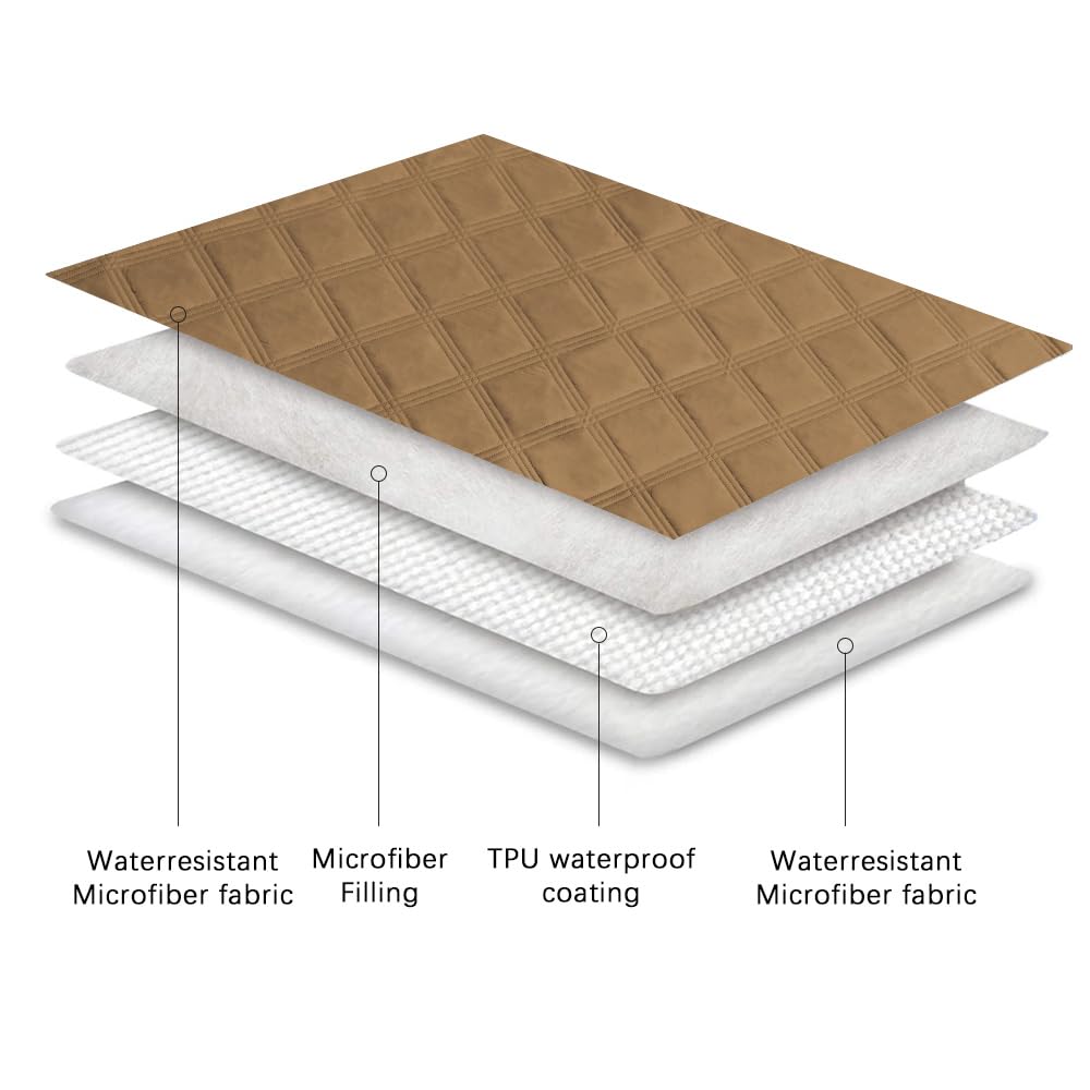 Waterproof Dog Bed Cover Pet Blanket with Anti