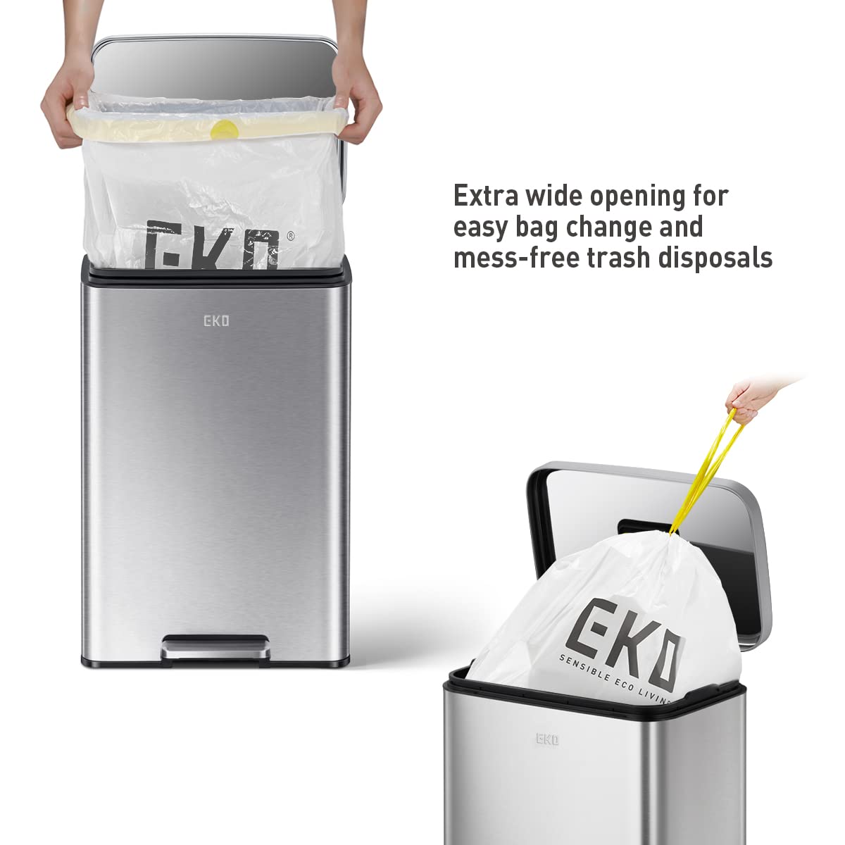 Madison Brushed Stainless Steel 13.2 Gal
