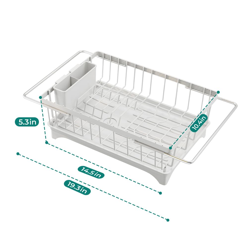 Small Dish Drying Rack in Sink