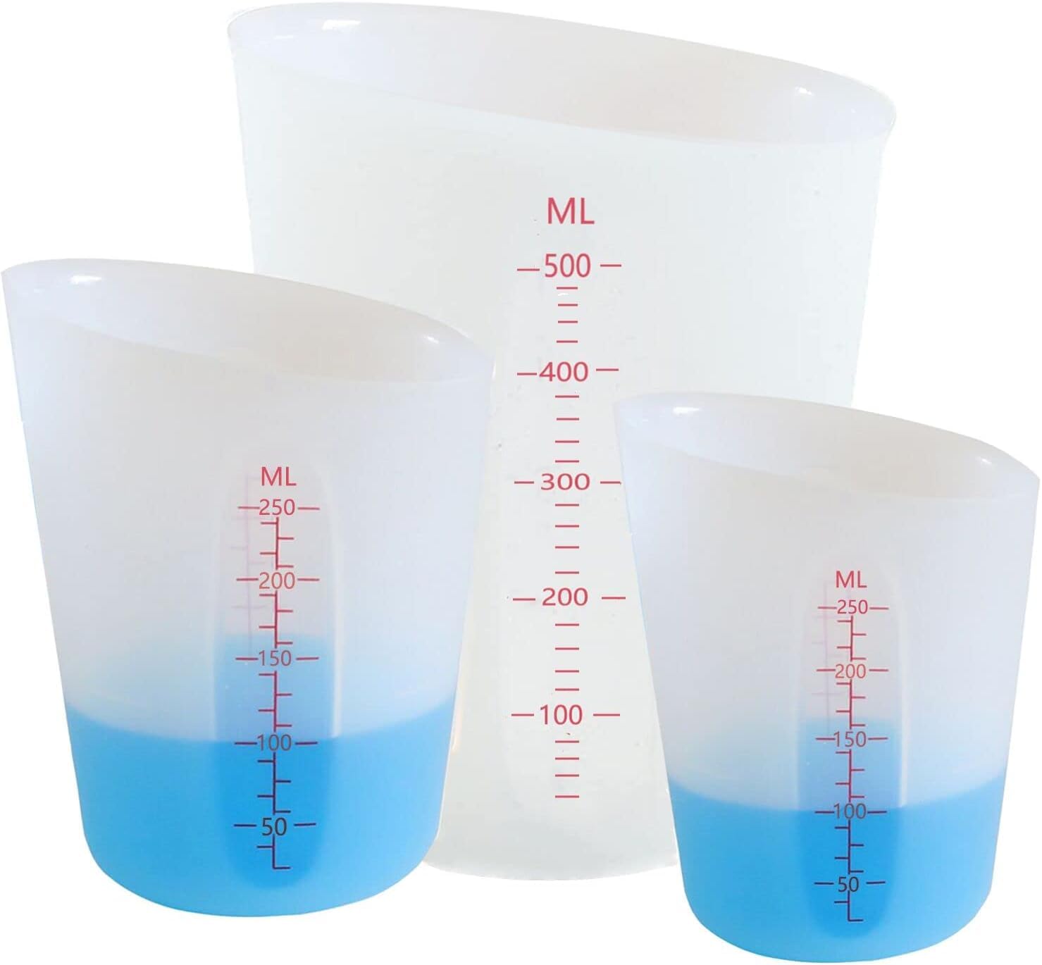 Silicone Measuring Cups (3 Count)